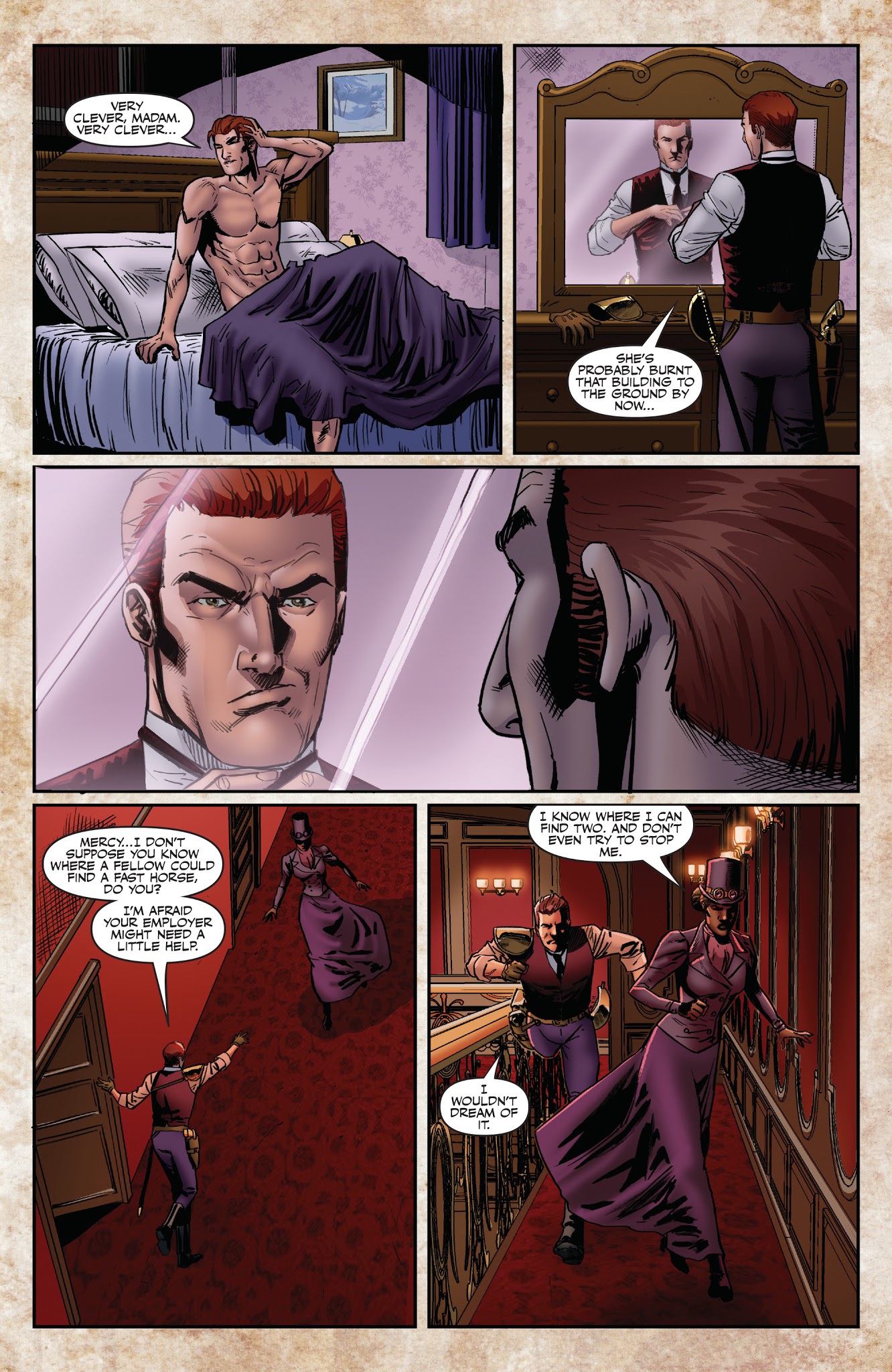 Read online Legenderry: Vampirella comic -  Issue # _TPB - 89
