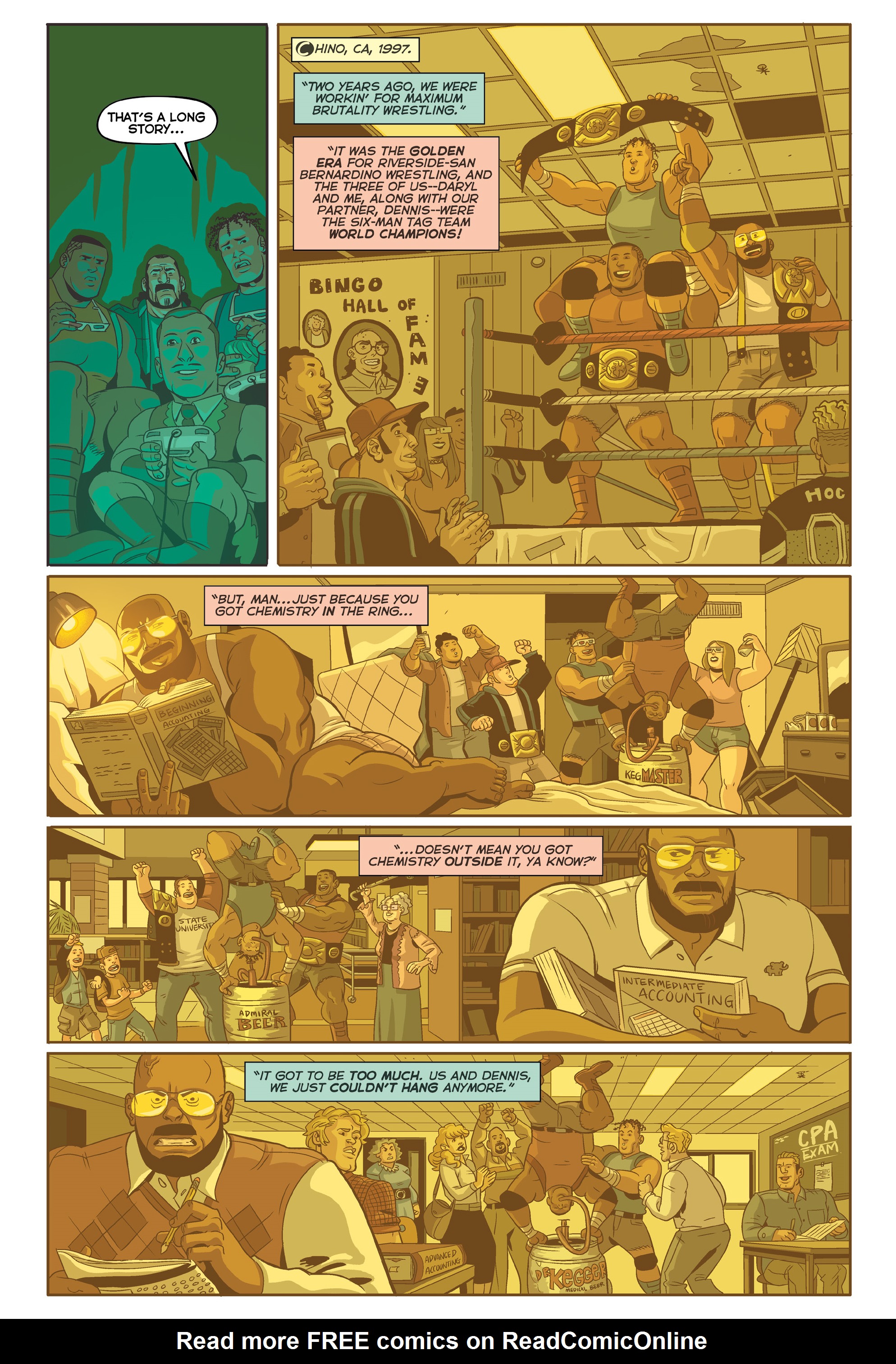 Read online Invasion from Planet Wrestletopia comic -  Issue #4 - 11