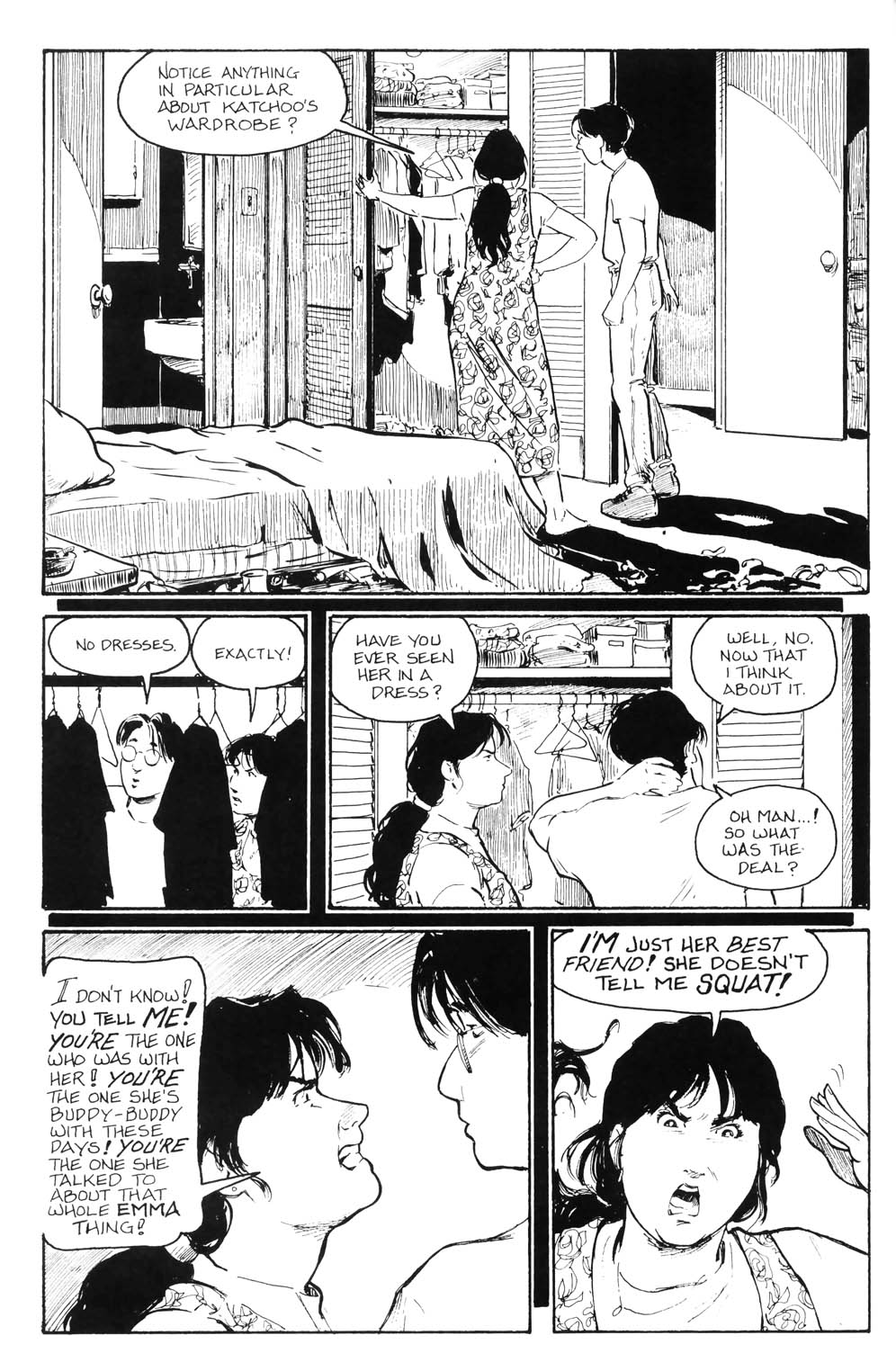 Read online Strangers in Paradise (1994) comic -  Issue #7 - 8