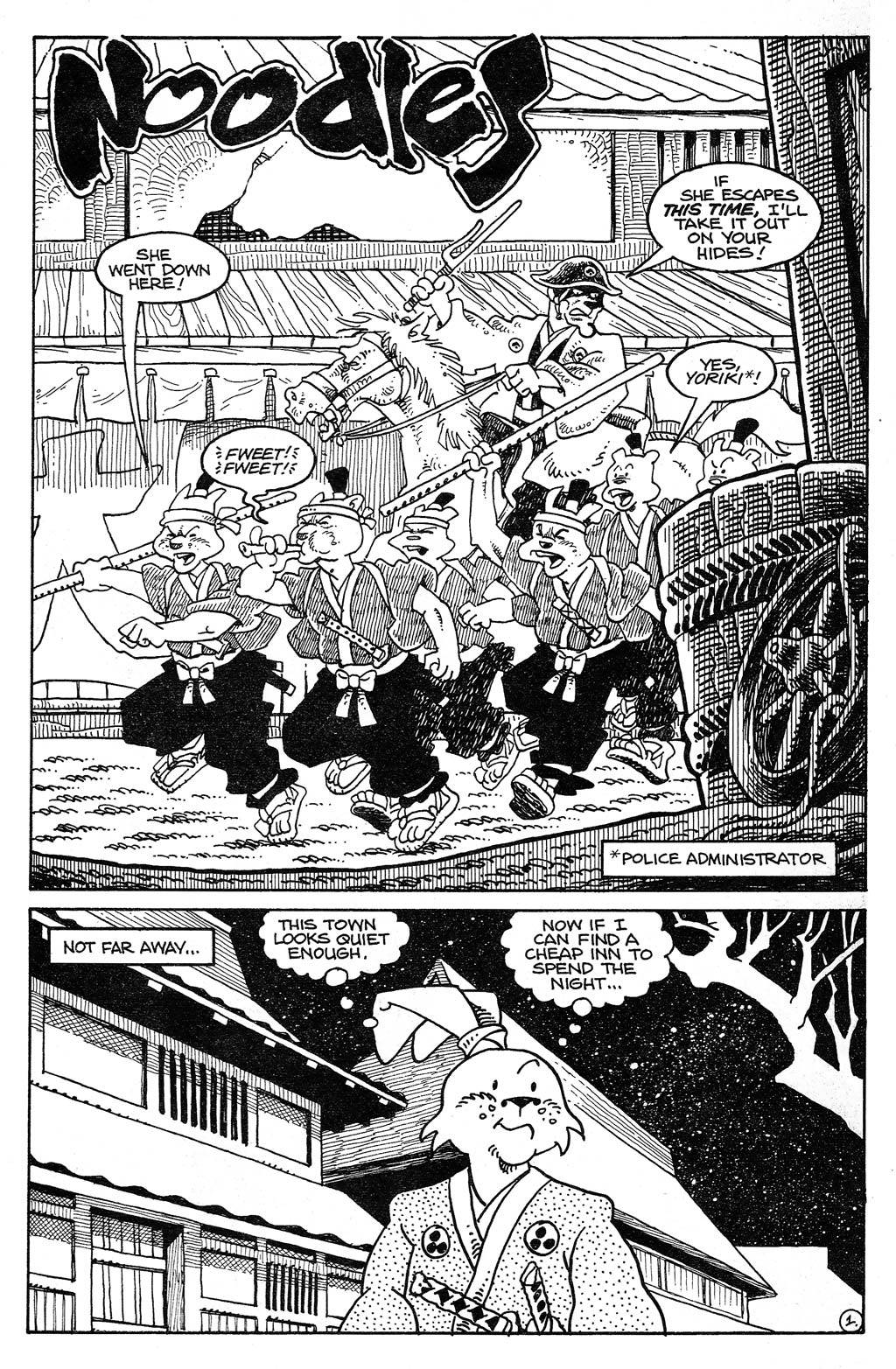 Read online Usagi Yojimbo (1996) comic -  Issue #1 - 7
