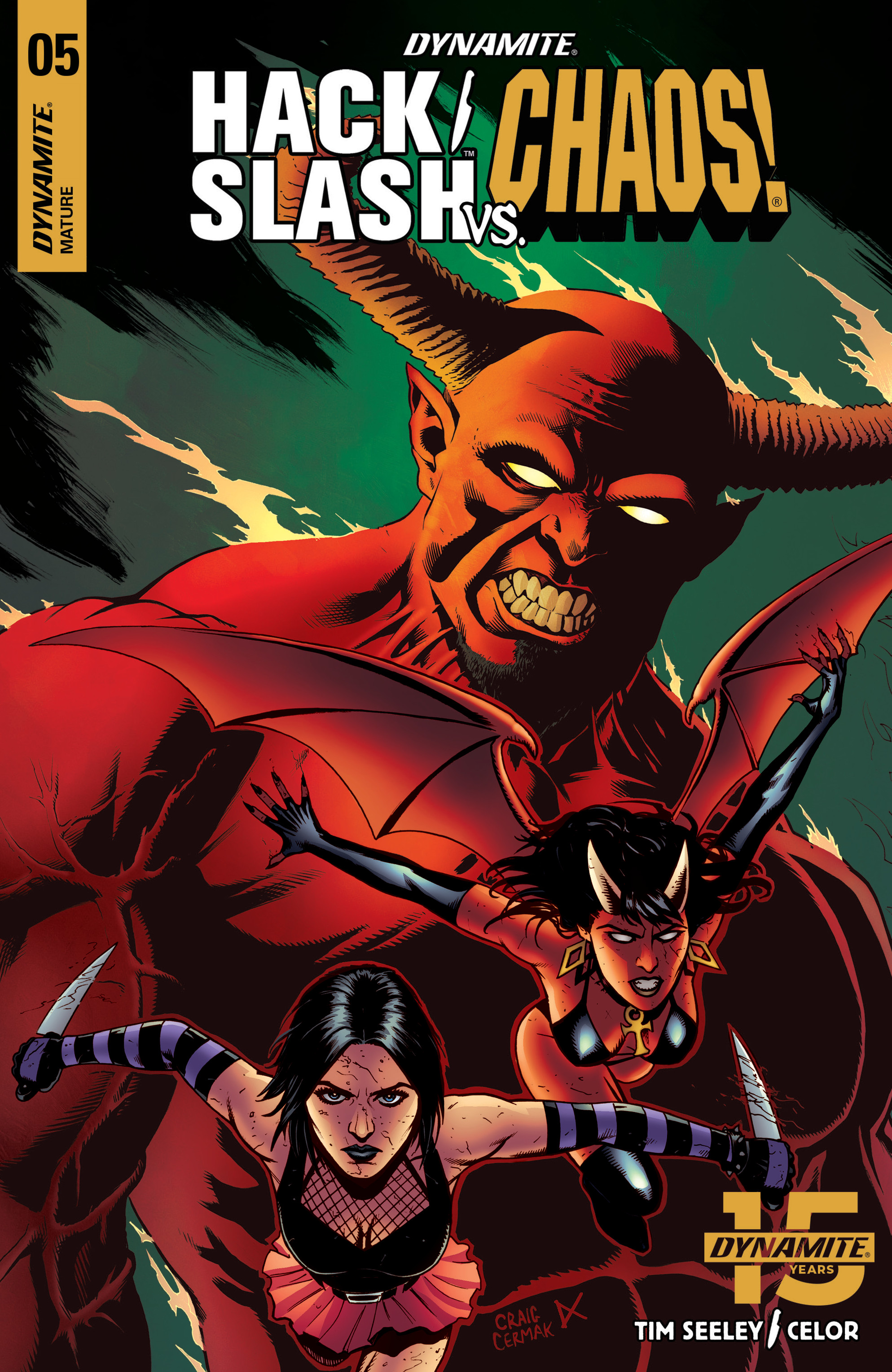 Read online Hack/Slash vs. Chaos comic -  Issue #5 - 2