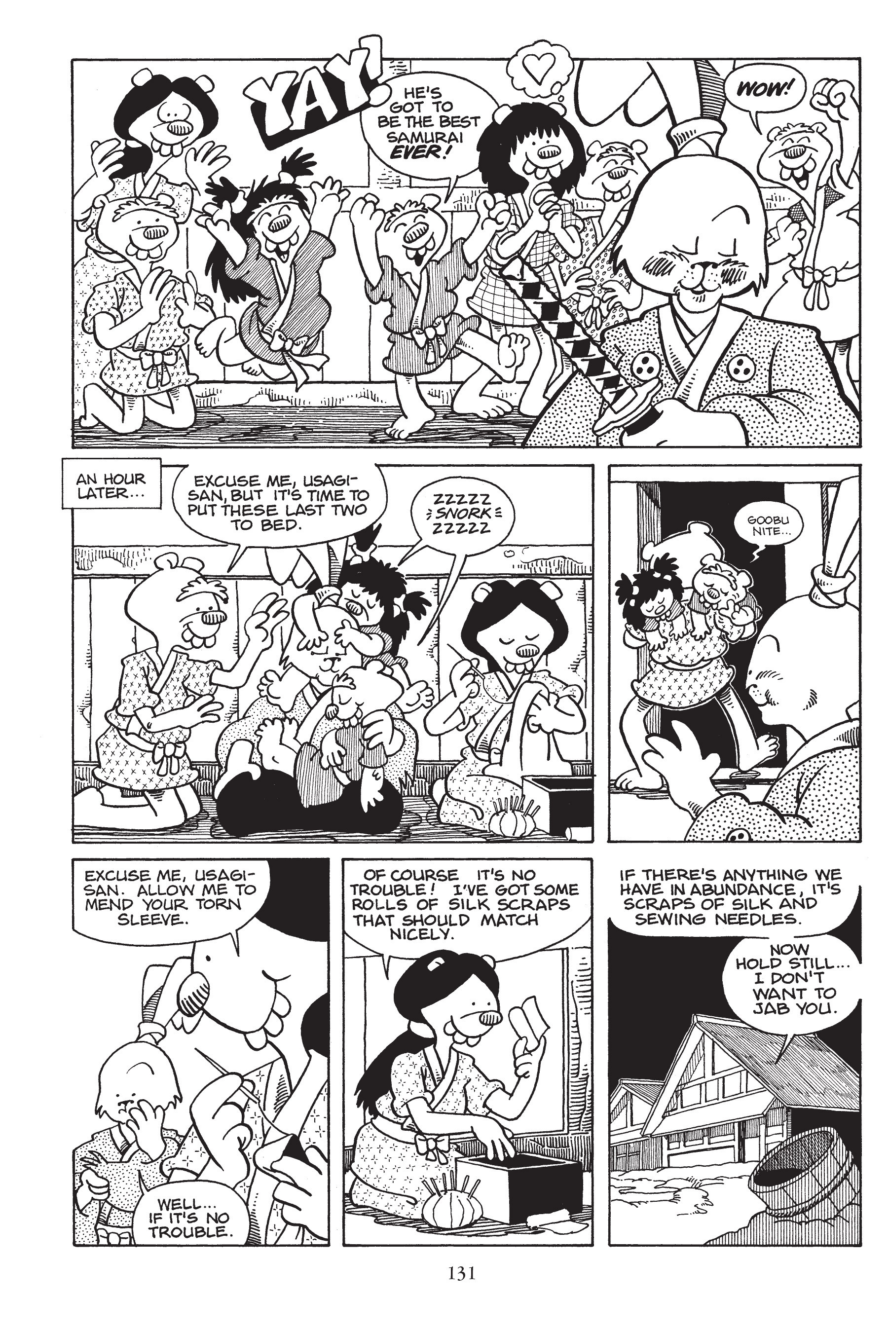 Read online Usagi Yojimbo (1987) comic -  Issue # _TPB 2 - 131