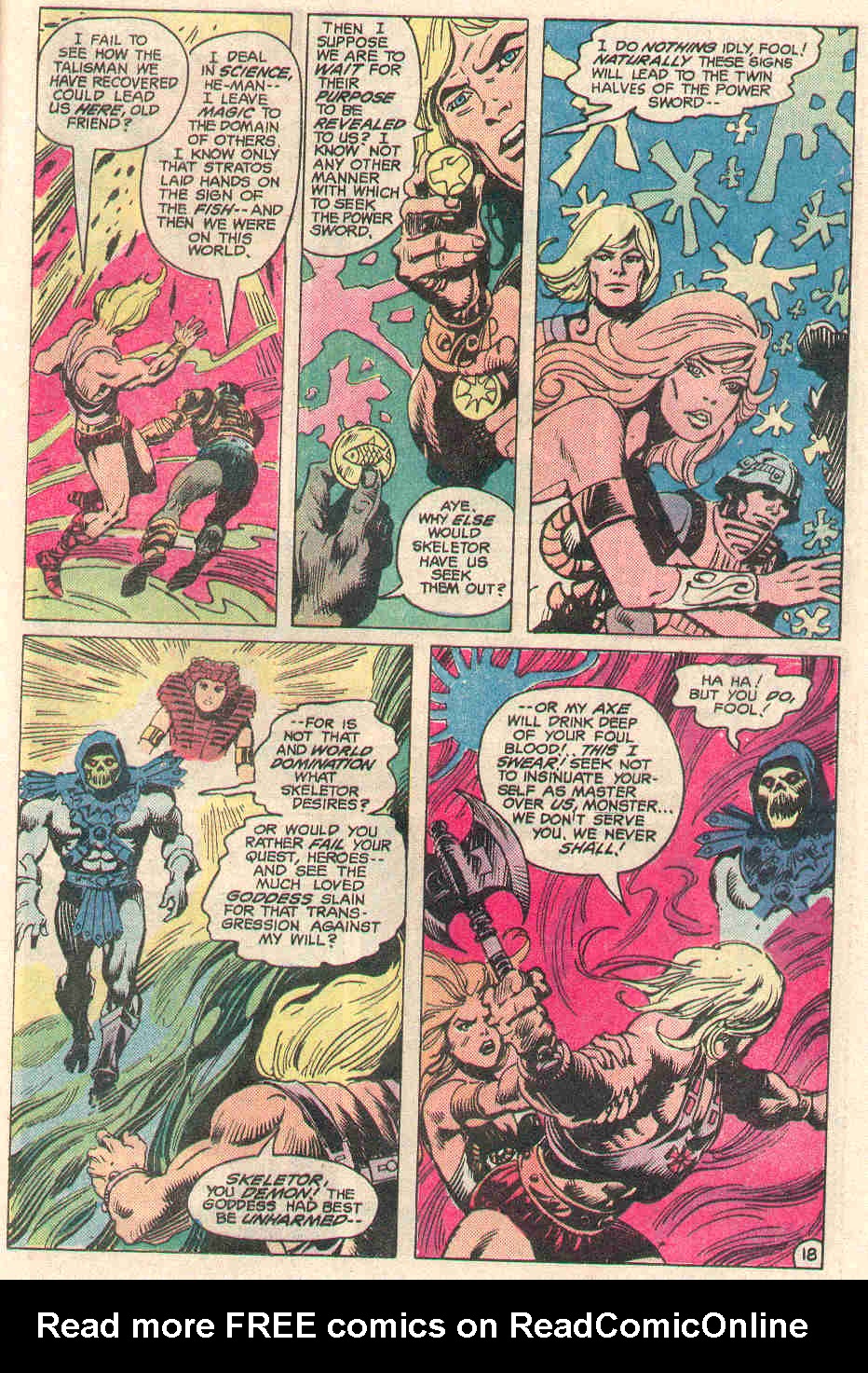 Read online Masters of the Universe (1982) comic -  Issue #2 - 19