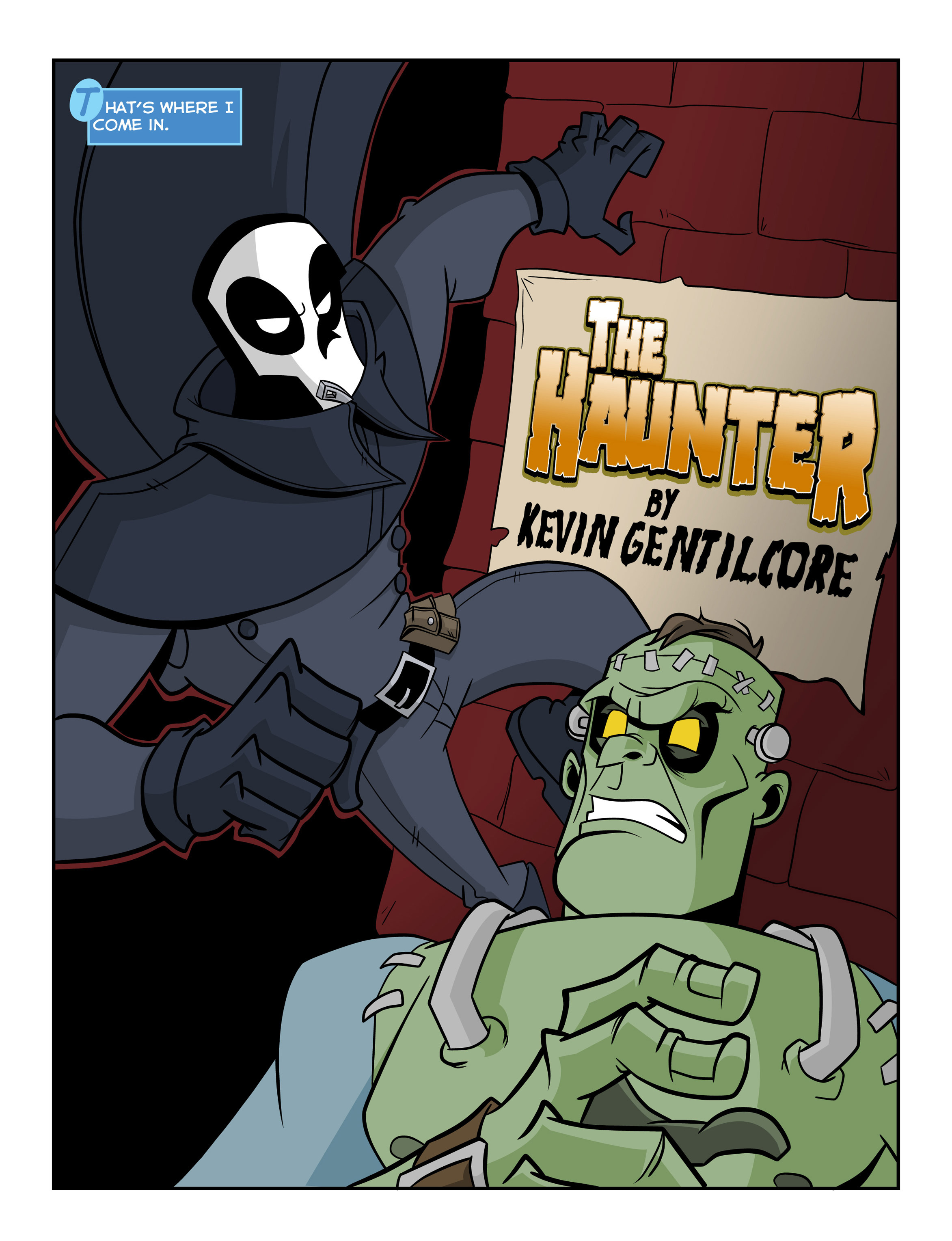Read online The Haunter comic -  Issue #1 - 5