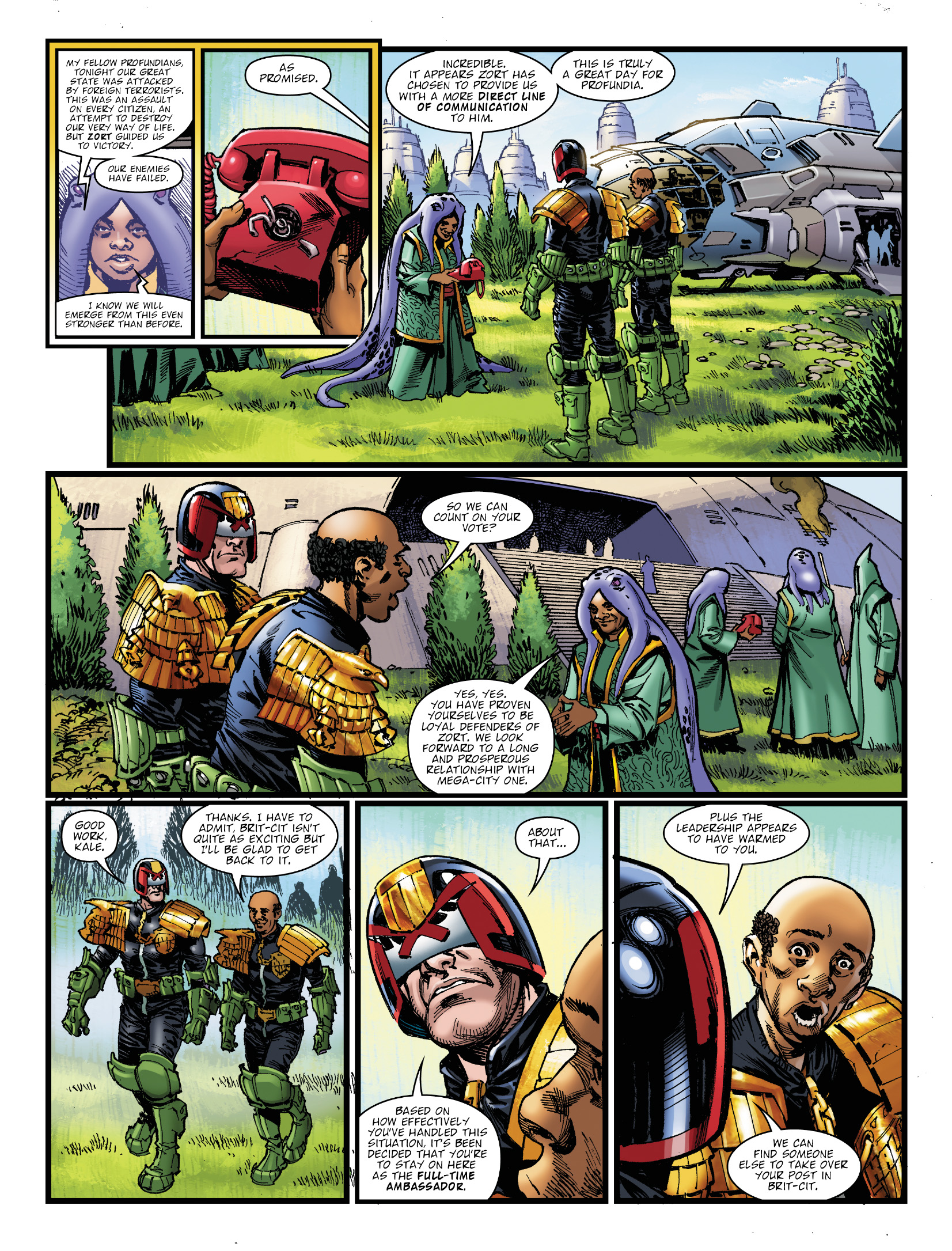 Read online Judge Dredd Megazine (Vol. 5) comic -  Issue #443 - 13