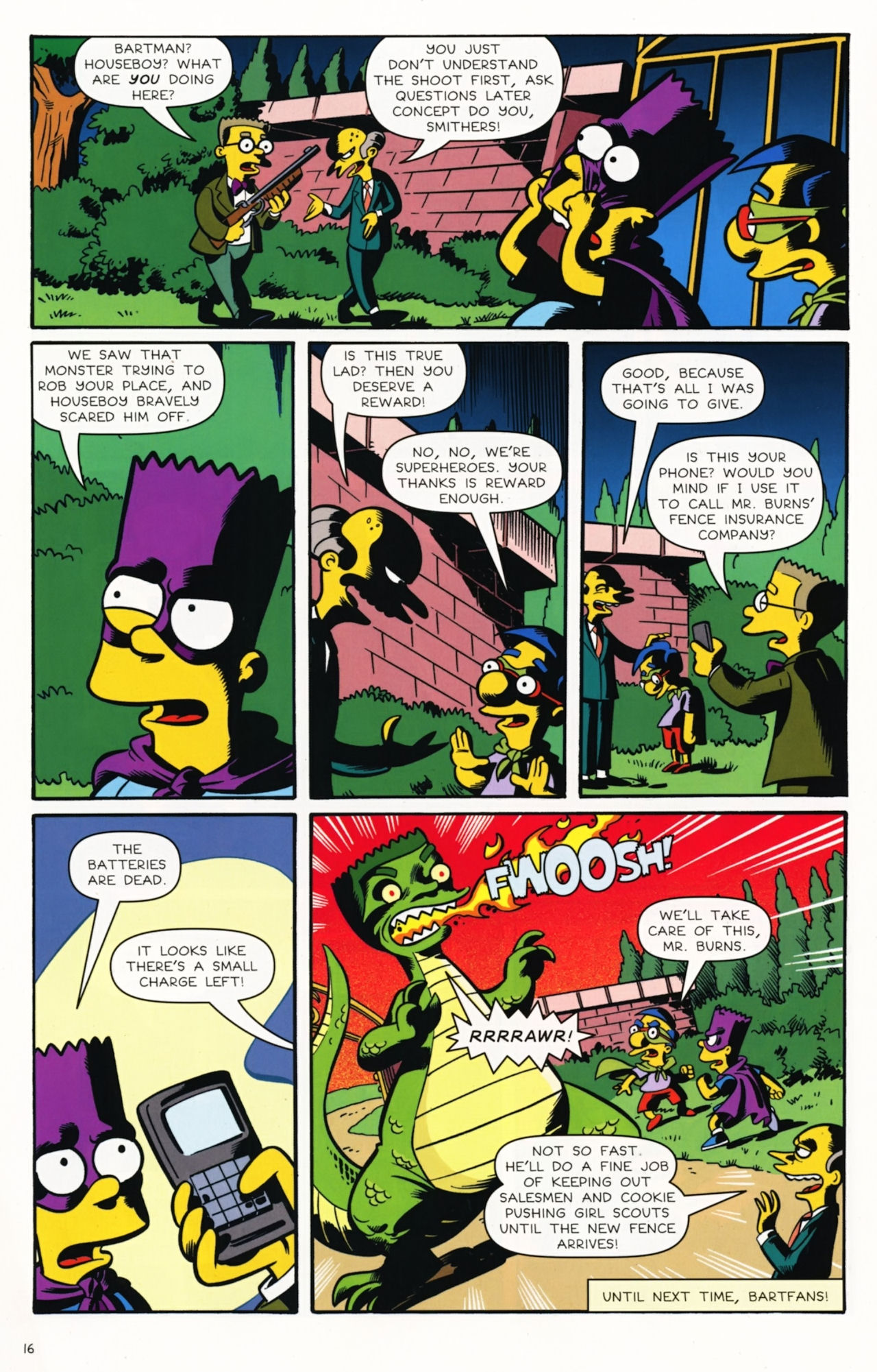 Read online Bongo Comics Presents Simpsons Super Spectacular comic -  Issue #12 - 18
