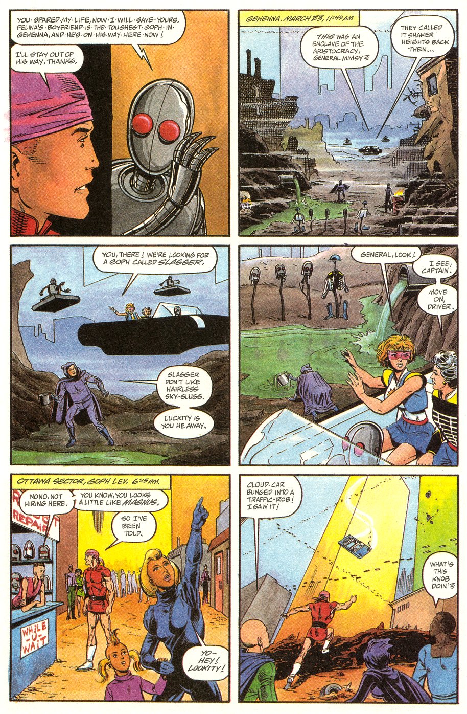 Read online Magnus Robot Fighter (1991) comic -  Issue #5 - 11