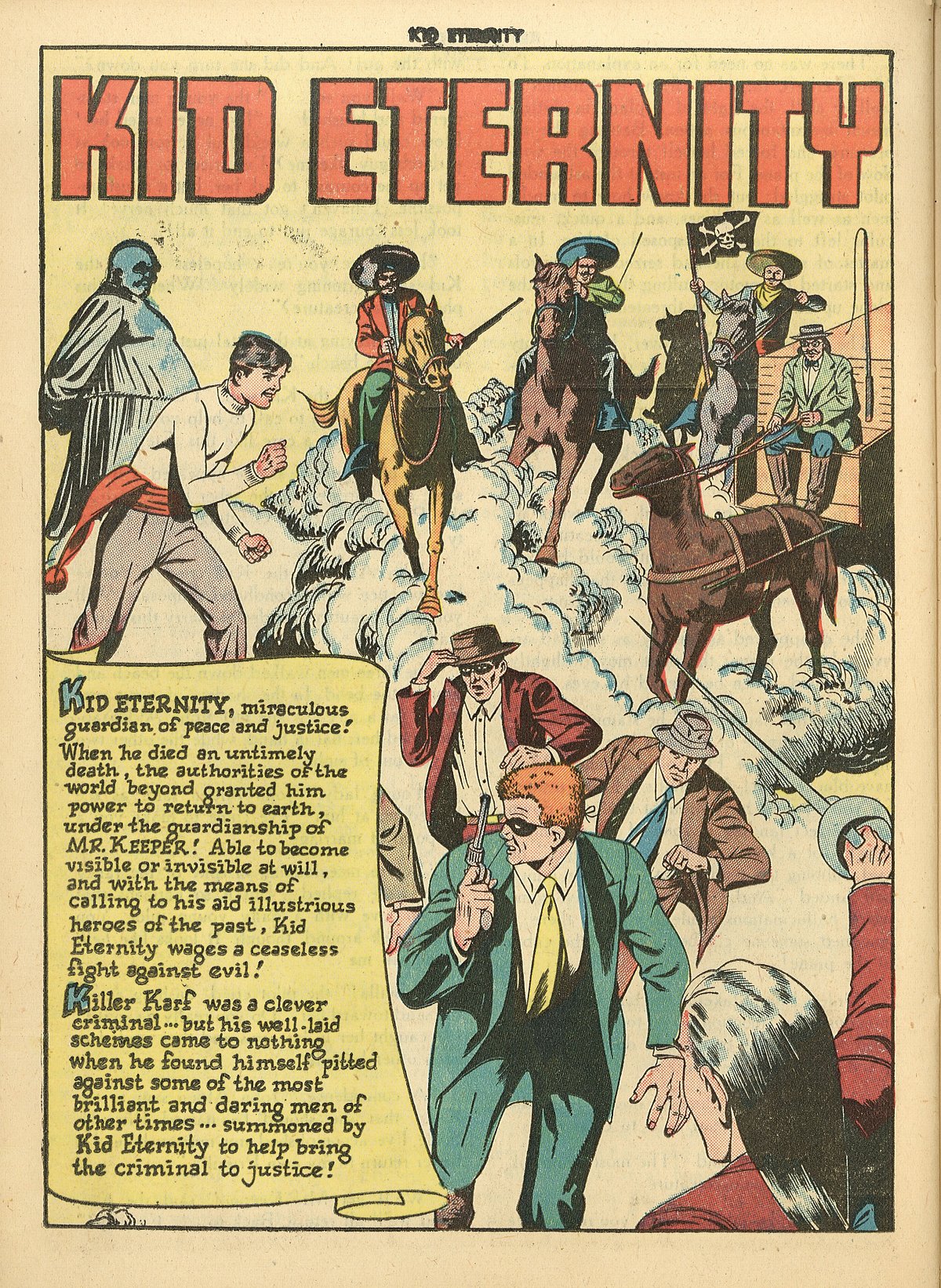 Read online Kid Eternity (1946) comic -  Issue #12 - 36