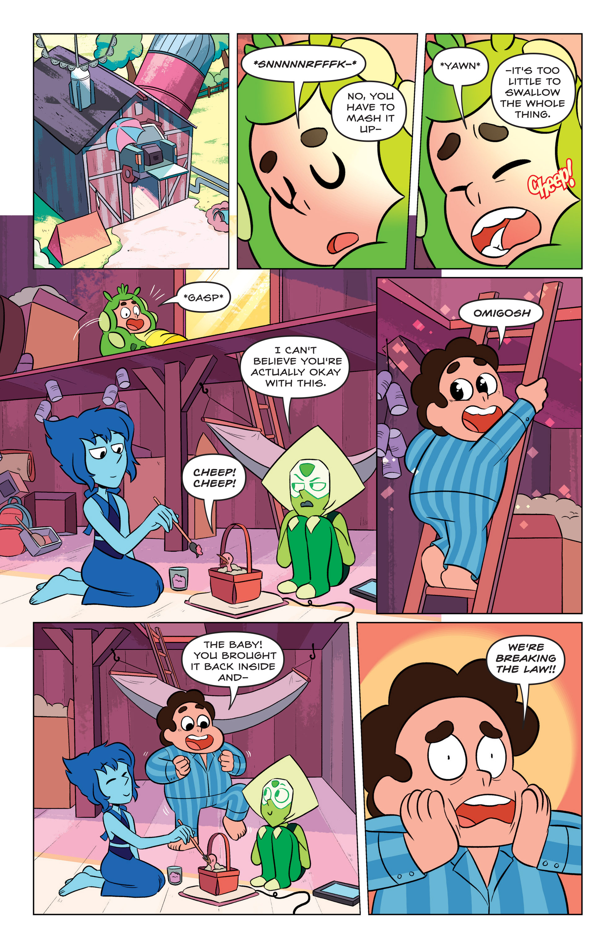 Read online Steven Universe Ongoing comic -  Issue #1 - 13