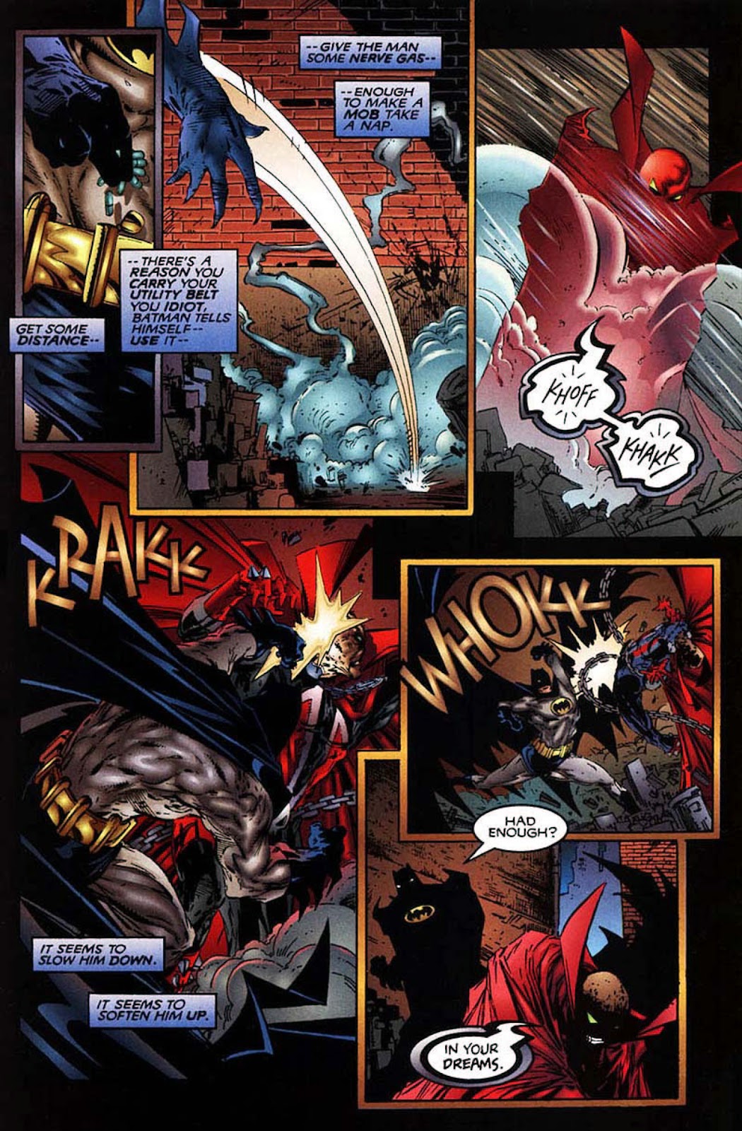 Spawn-Batman issue Full - Page 21