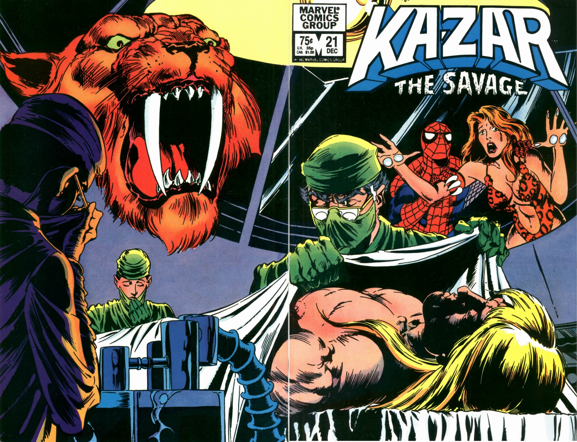 Read online Ka-Zar the Savage comic -  Issue #21 - 1