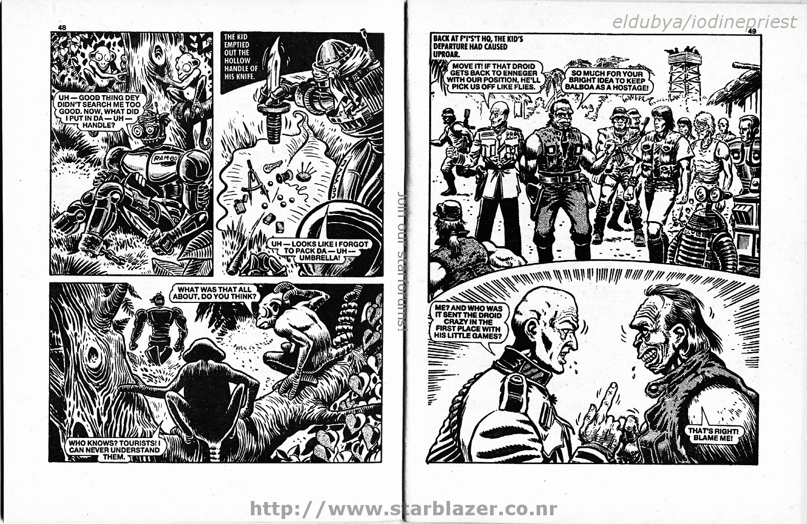 Read online Starblazer comic -  Issue #273 - 26