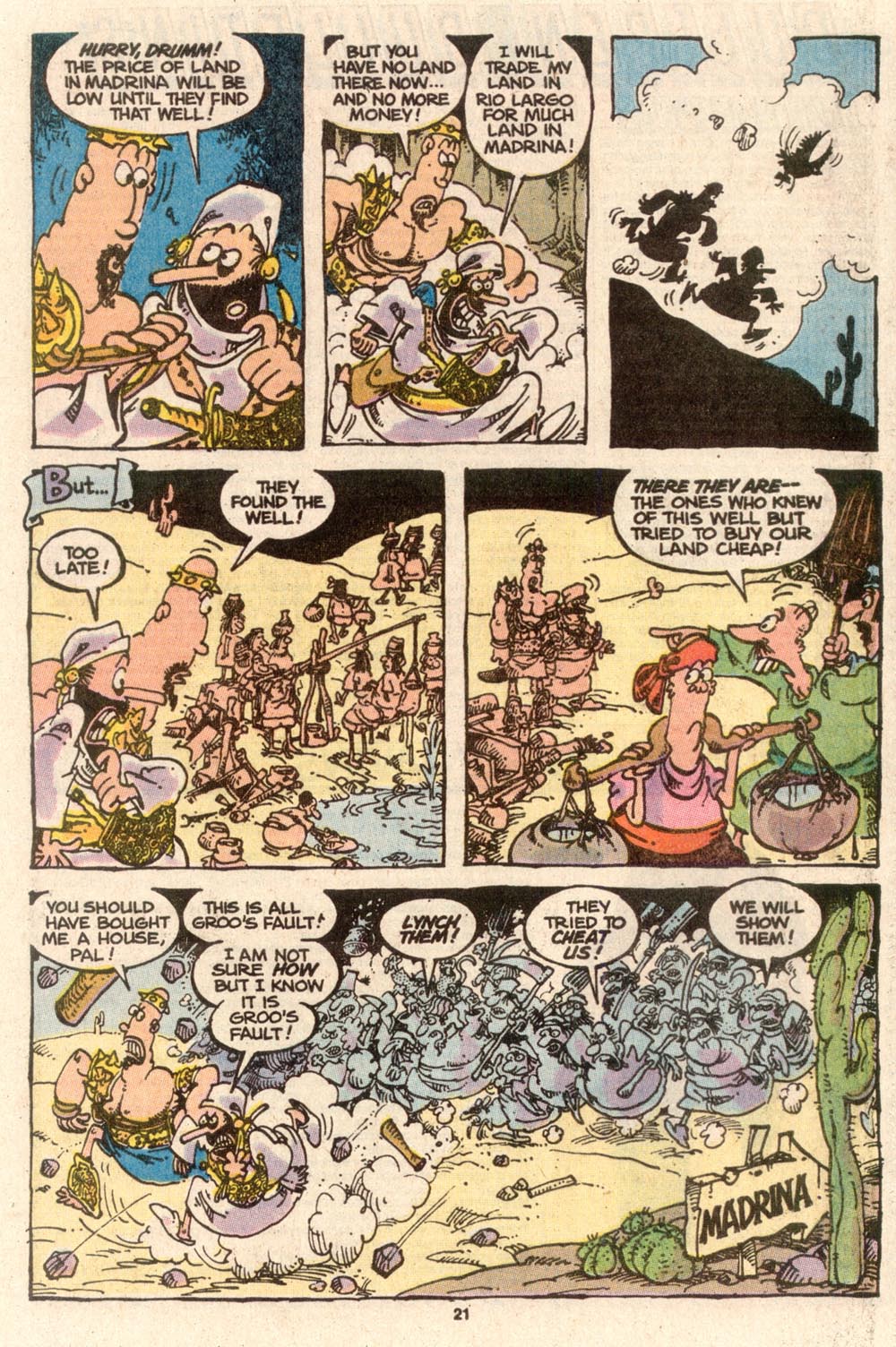 Read online Sergio Aragonés Groo the Wanderer comic -  Issue #63 - 21