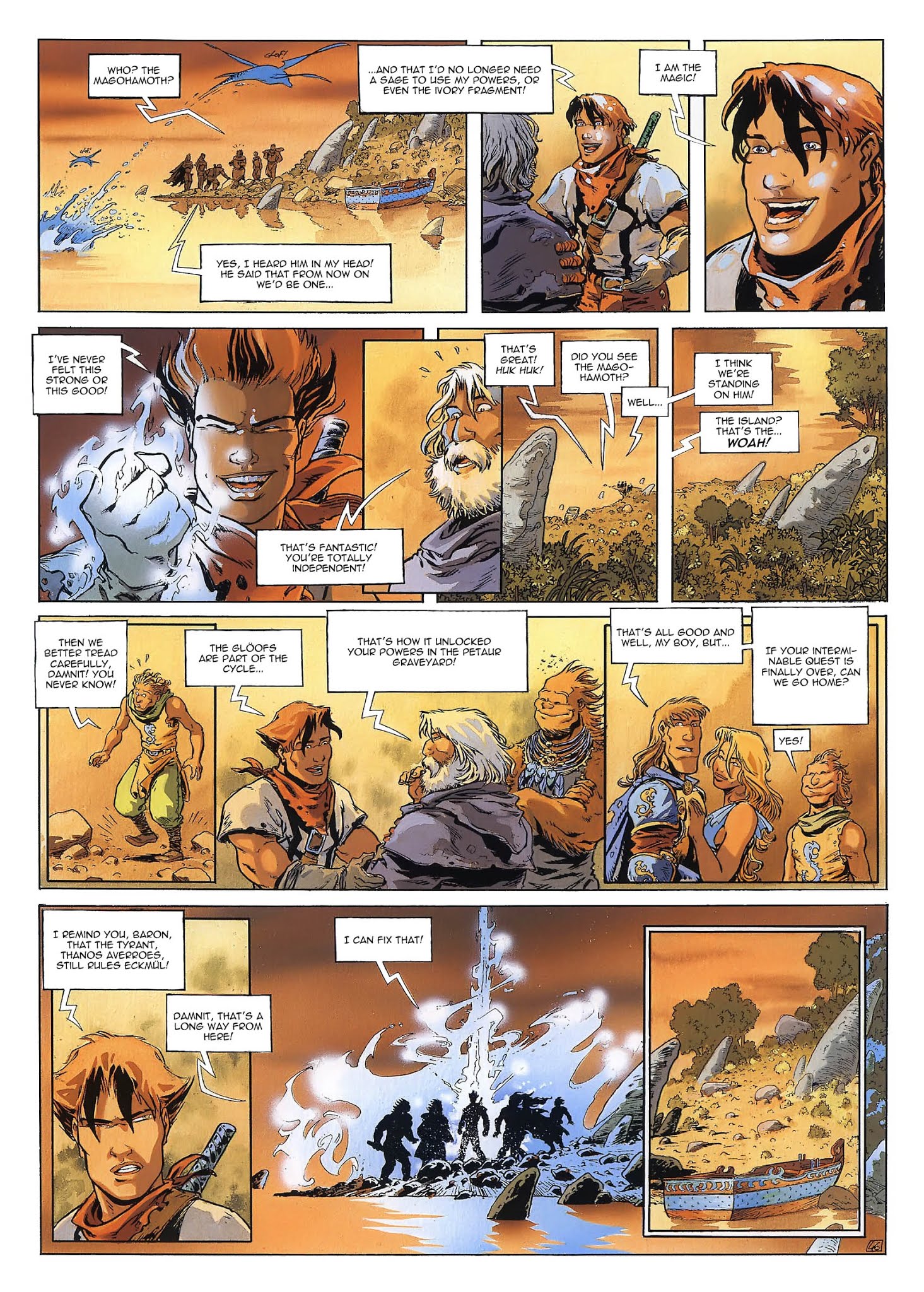 Read online Lanfeust of Troy comic -  Issue #8 - 48