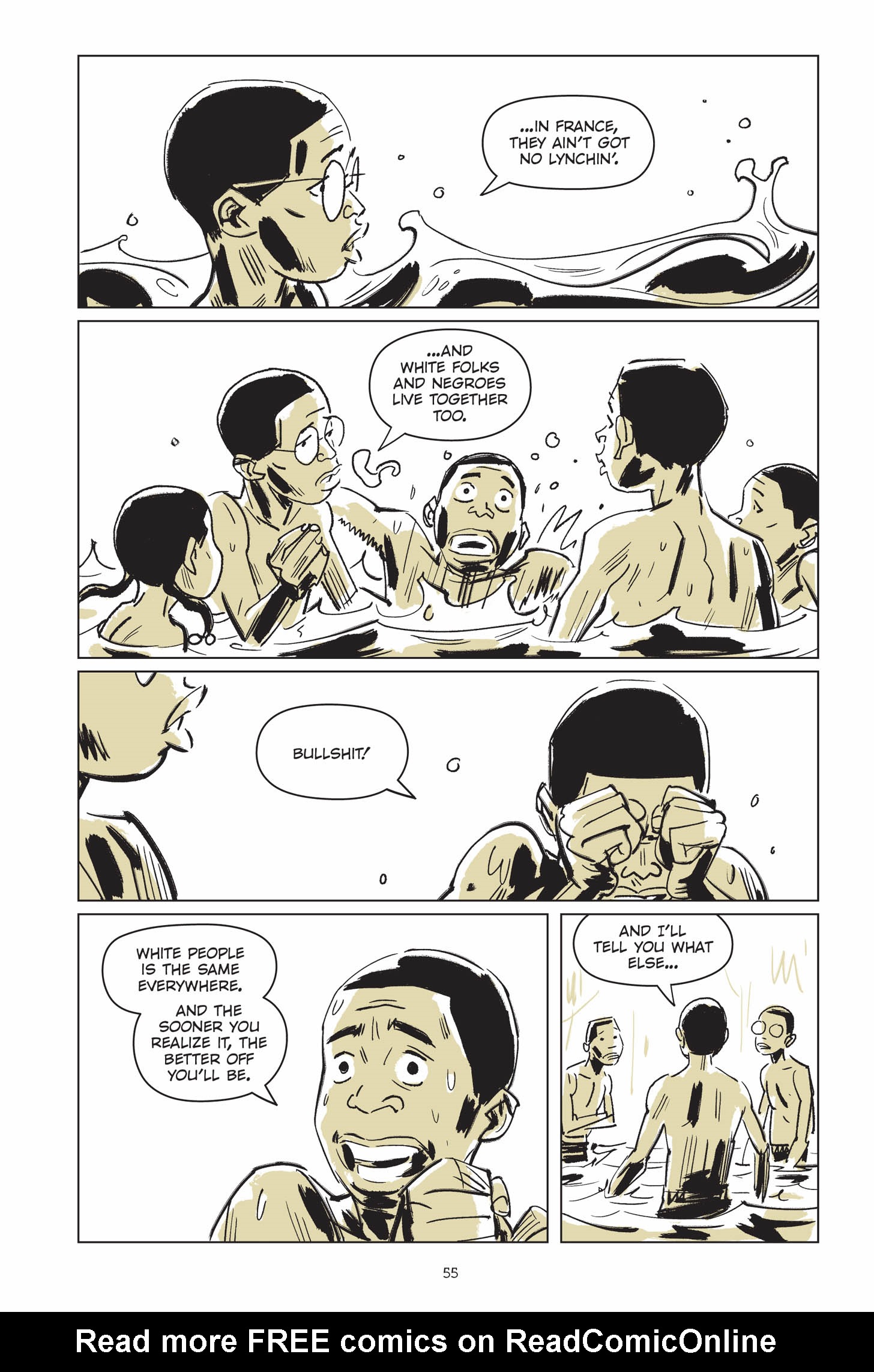 Read online Now Let Me Fly: A Portrait of Eugene Bullard comic -  Issue # TPB (Part 1) - 61