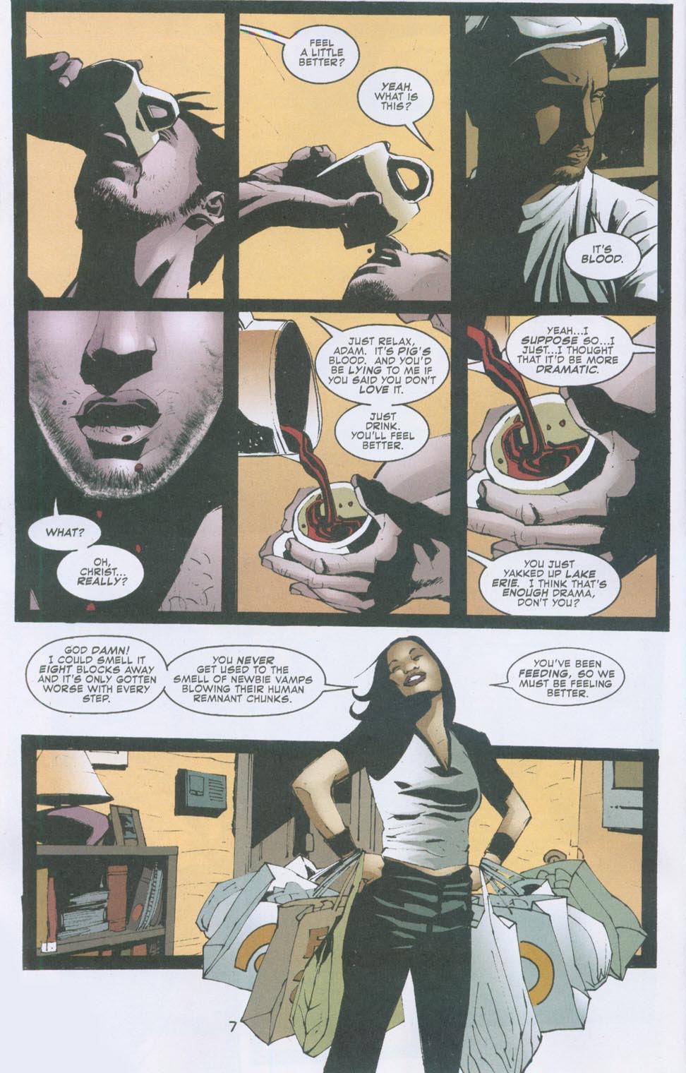 Read online Blood and Water comic -  Issue #3 - 8