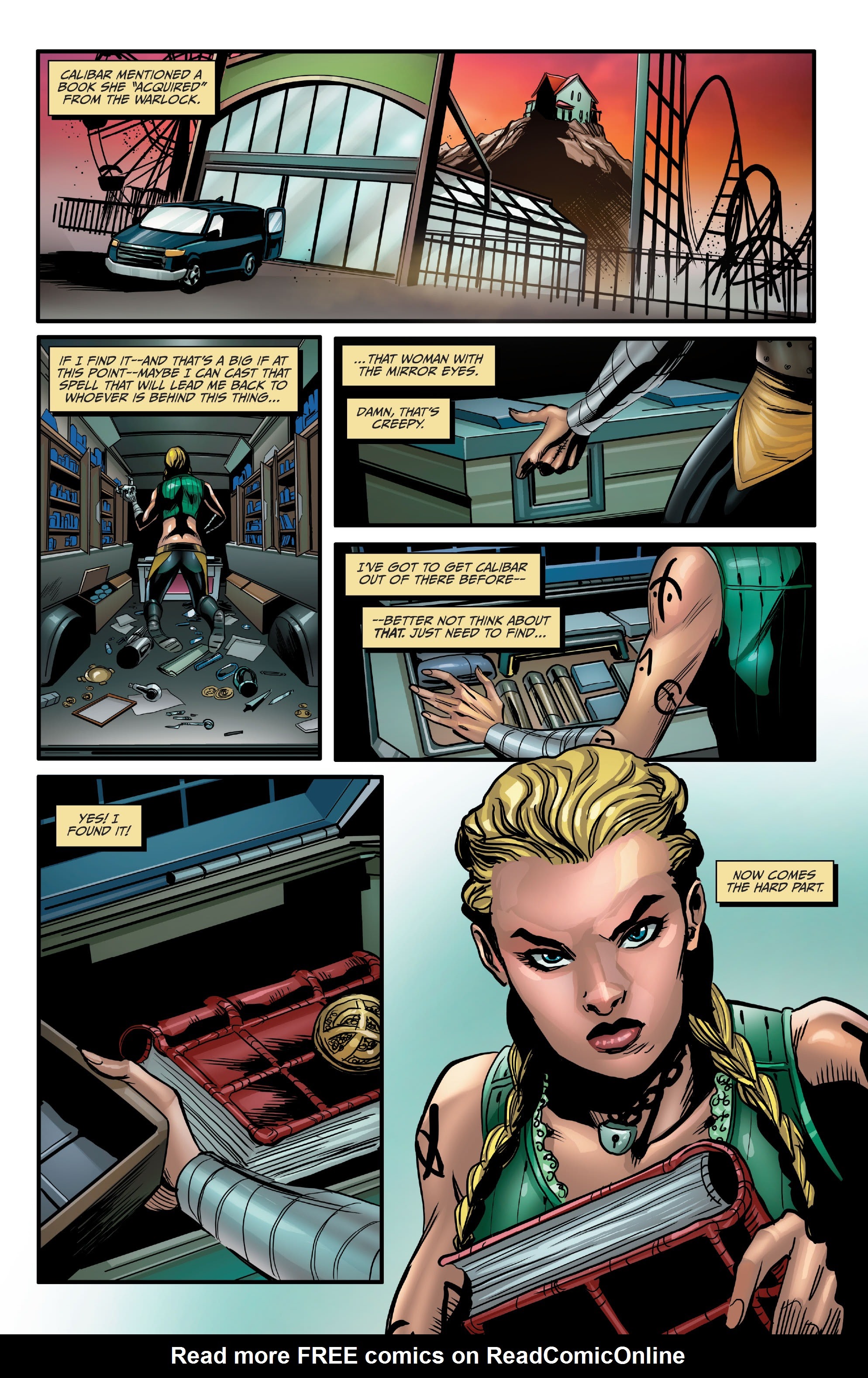 Read online Grimm Spotlight: Gretel: Bloody Mary comic -  Issue # Full - 25