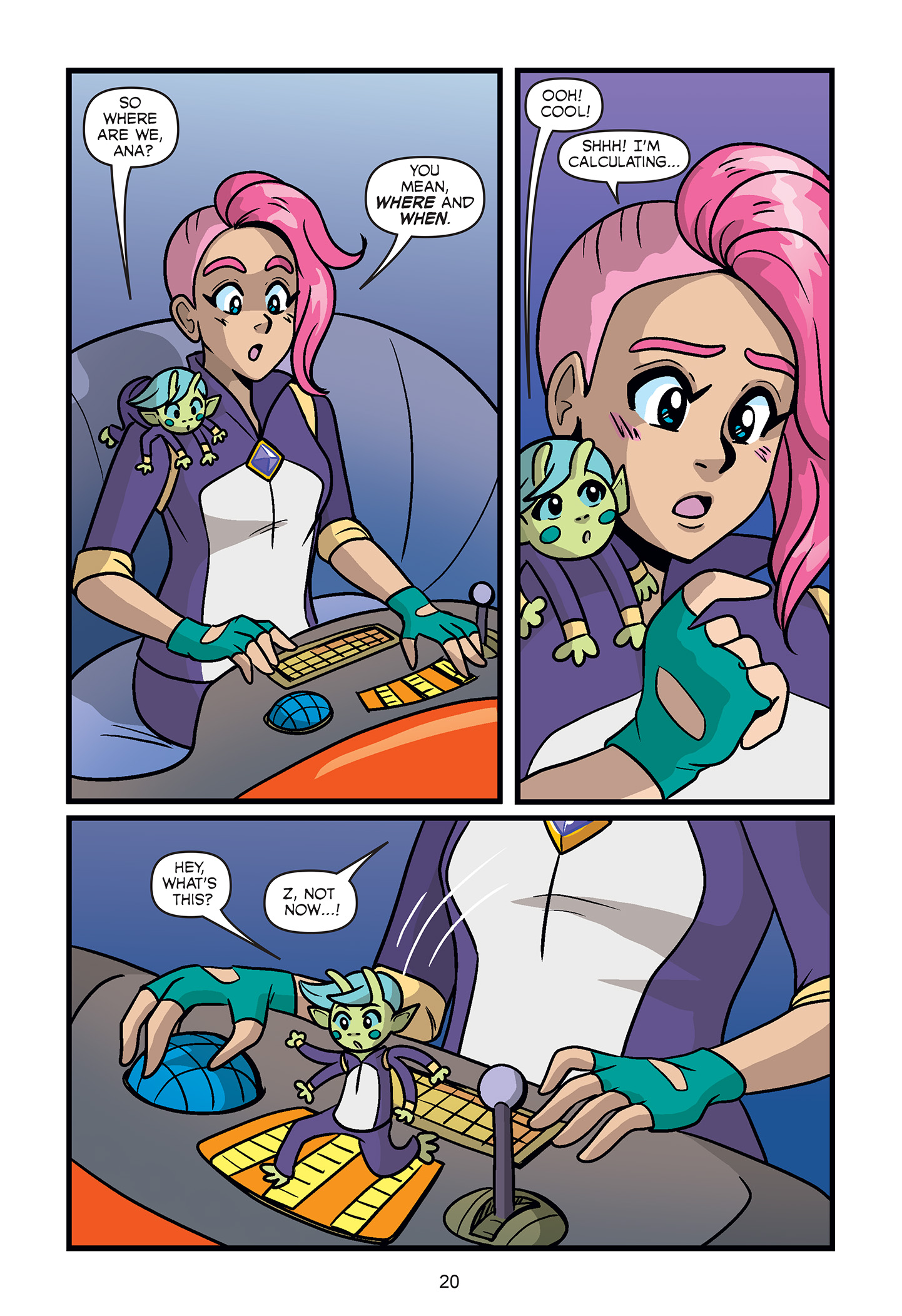 Read online Ana and the Cosmic Race comic -  Issue # TPB - 22
