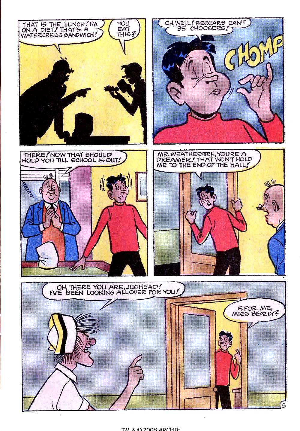 Read online Jughead (1965) comic -  Issue #213 - 7