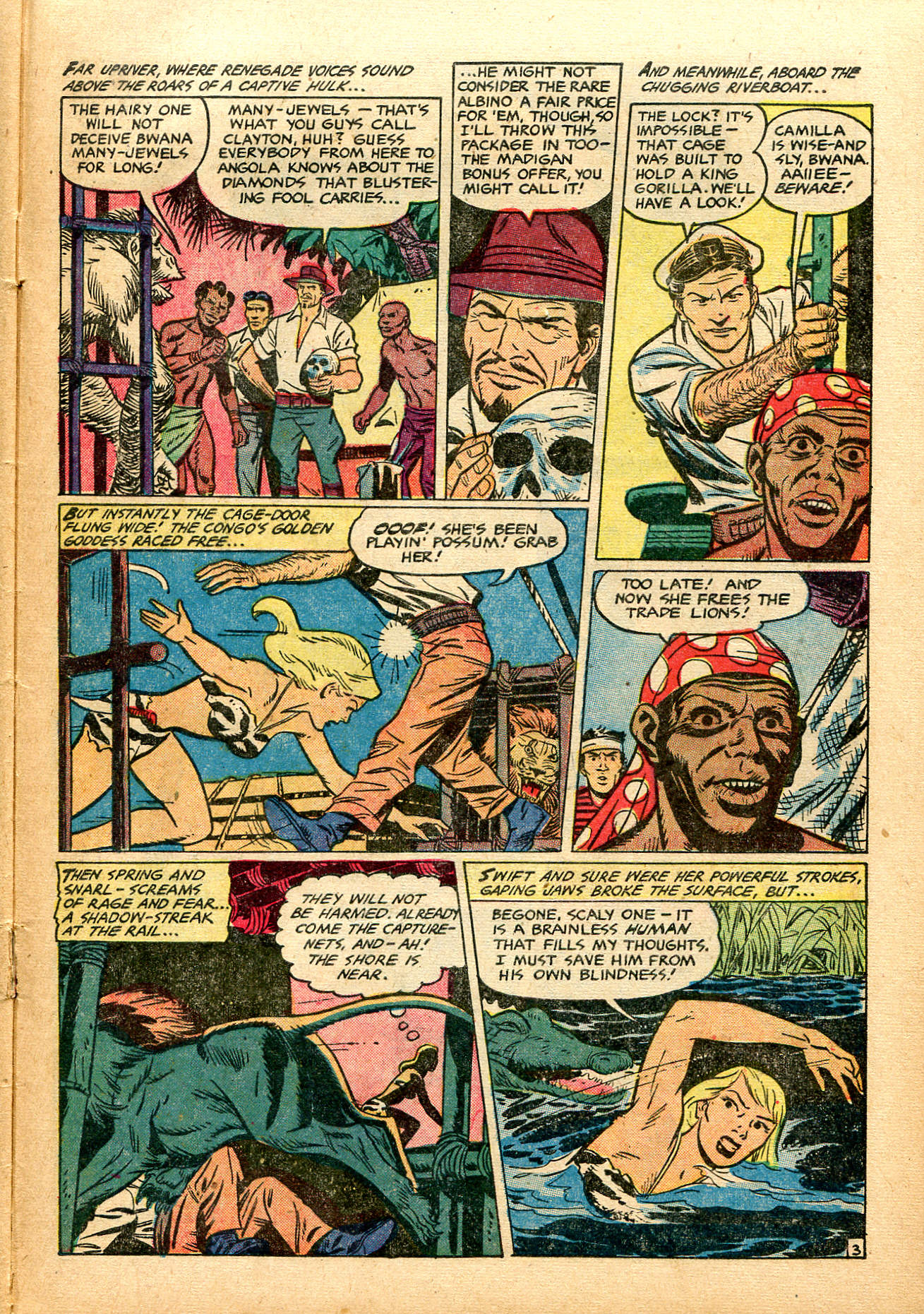 Read online Jungle Comics comic -  Issue #148 - 31