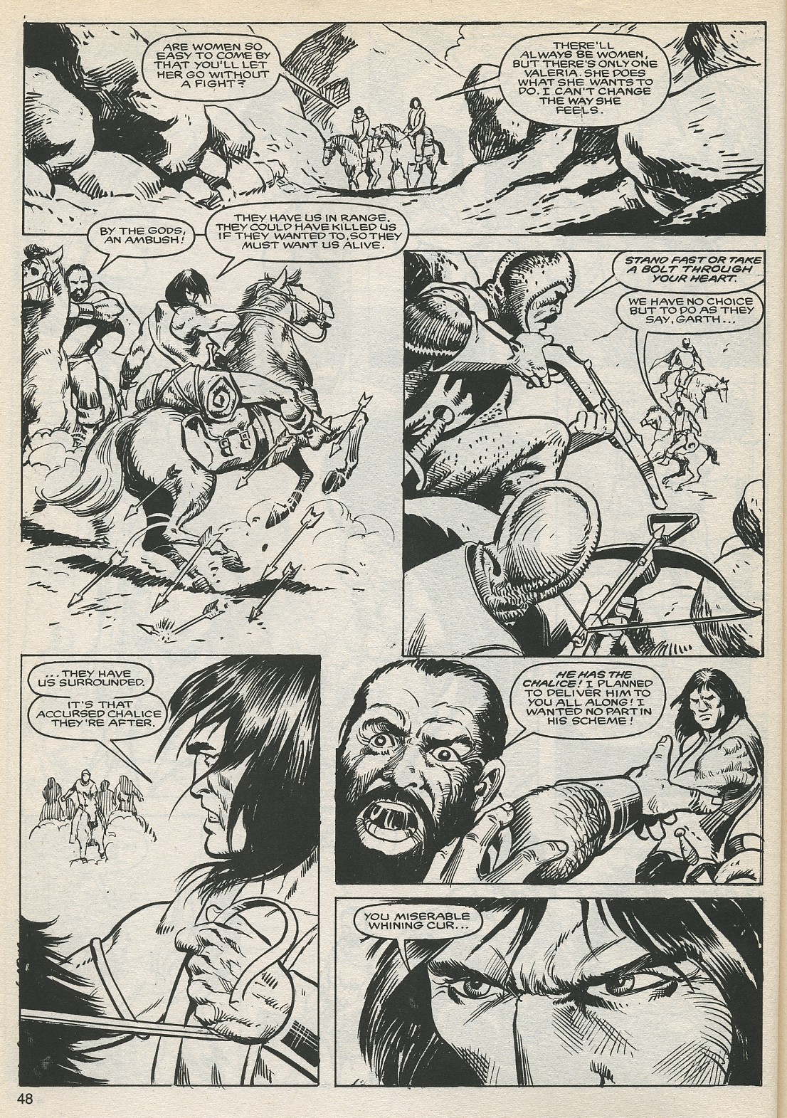 Read online The Savage Sword Of Conan comic -  Issue #127 - 48