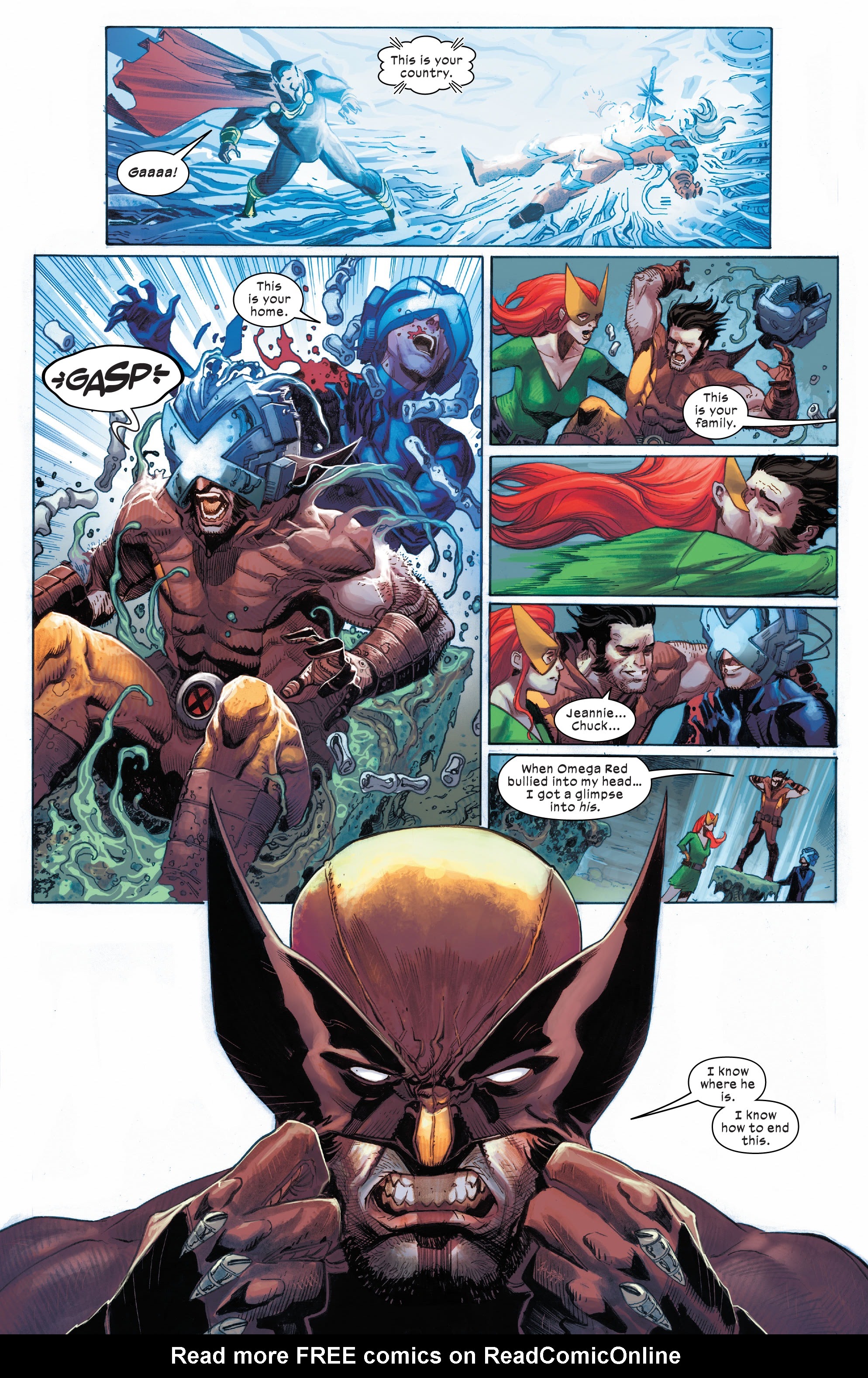 Read online X Lives Of Wolverine comic -  Issue #5 - 10