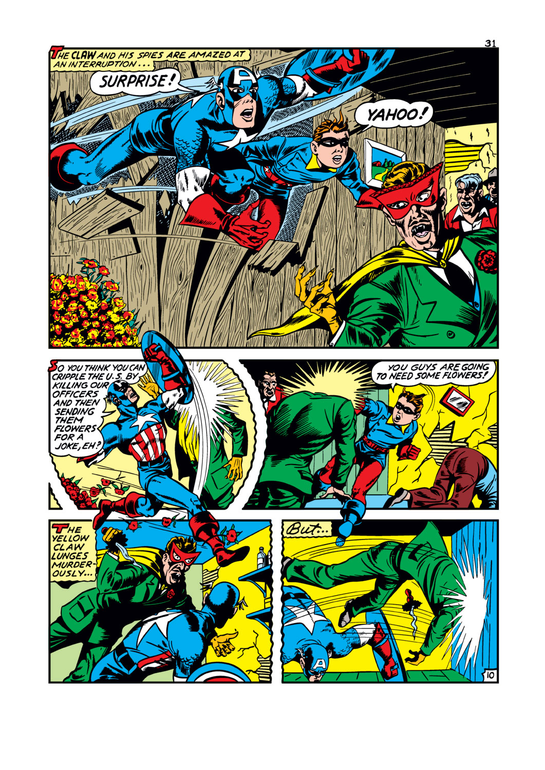 Read online Captain America Comics comic -  Issue #14 - 33