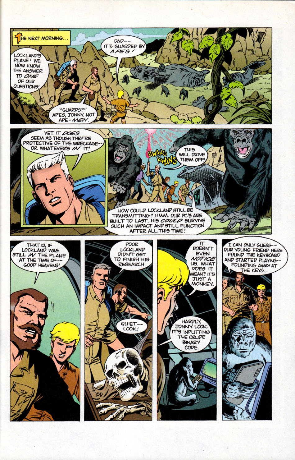 Read online The Real Adventures of Jonny Quest comic -  Issue #5 - 29