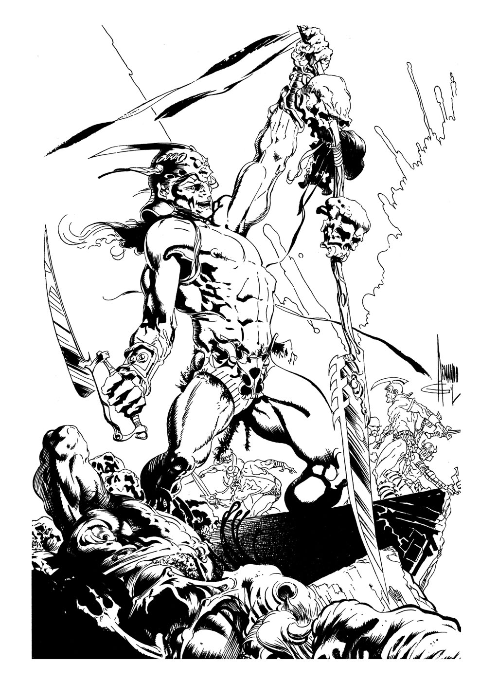 Read online The Savage Sword Of Conan comic -  Issue #146 - 57