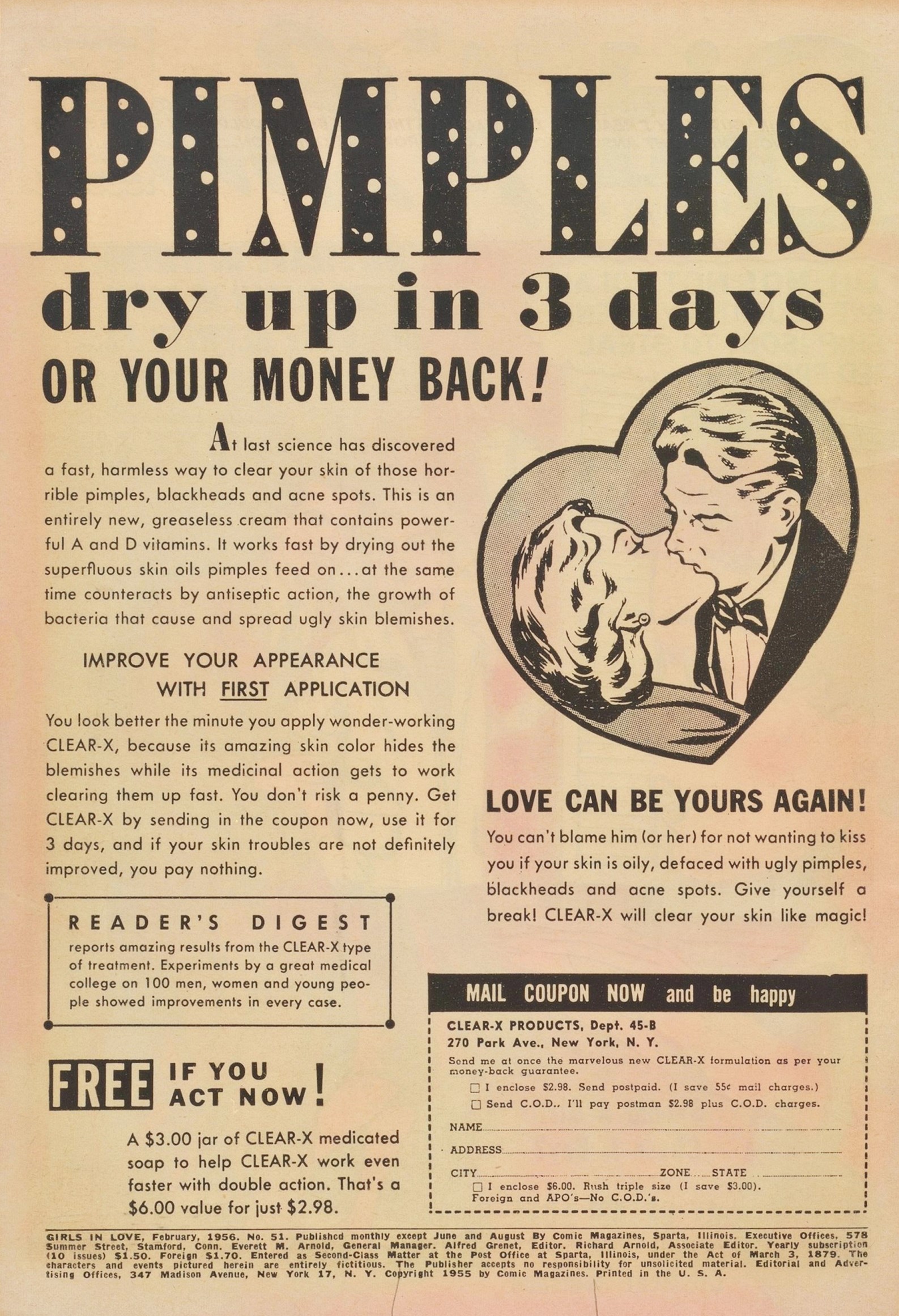 Read online Girls in Love (1955) comic -  Issue #51 - 2