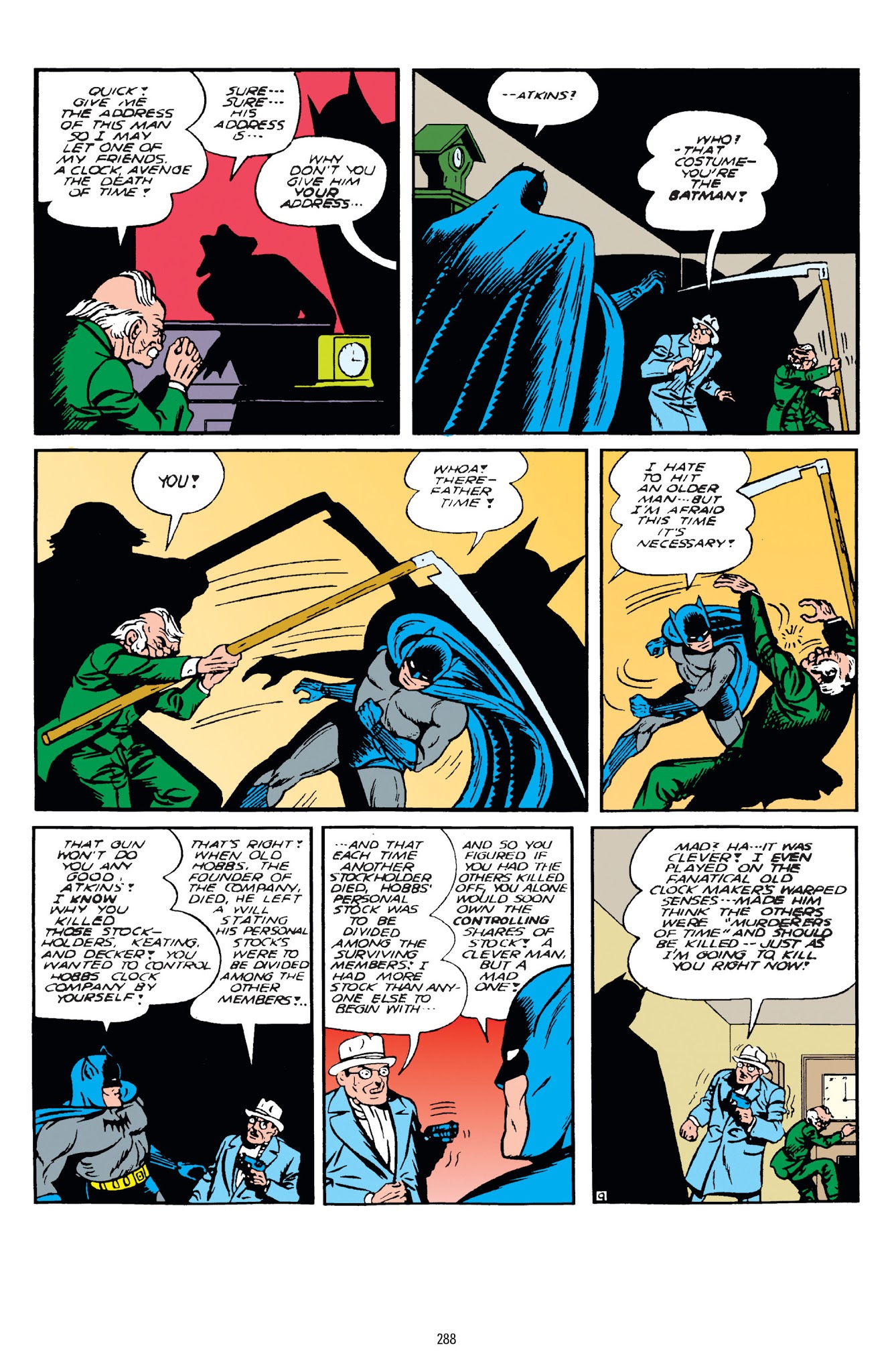 Read online Batman: The Golden Age Omnibus comic -  Issue # TPB 2 - 288