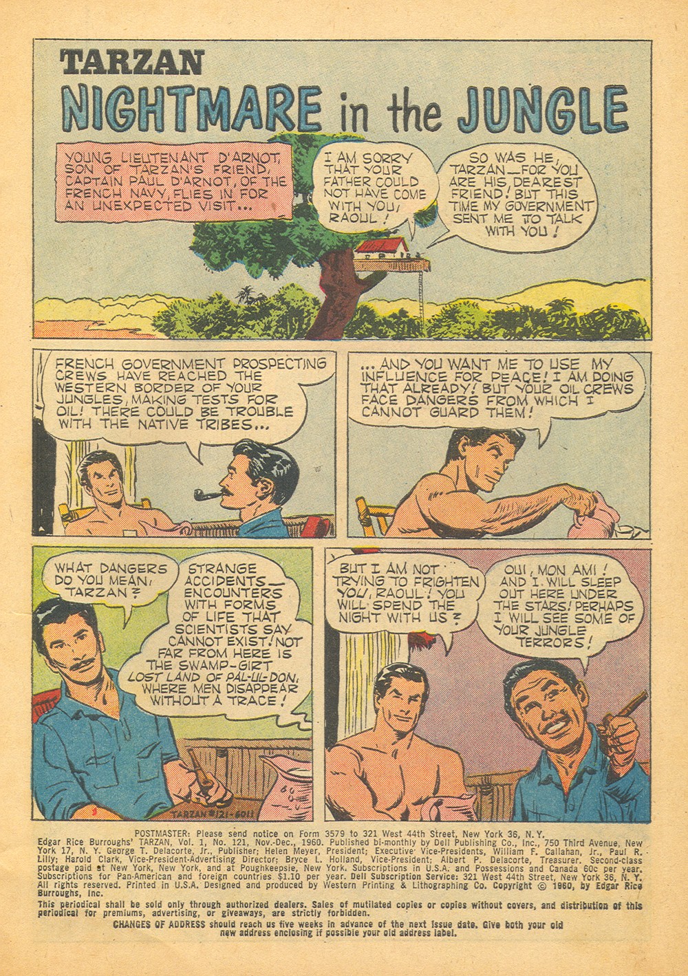 Read online Tarzan (1948) comic -  Issue #121 - 3