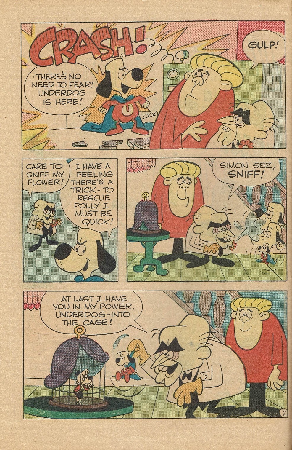 Read online Underdog (1970) comic -  Issue #6 - 10