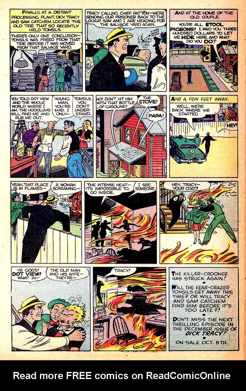 Read online Dick Tracy comic -  Issue #81 - 22