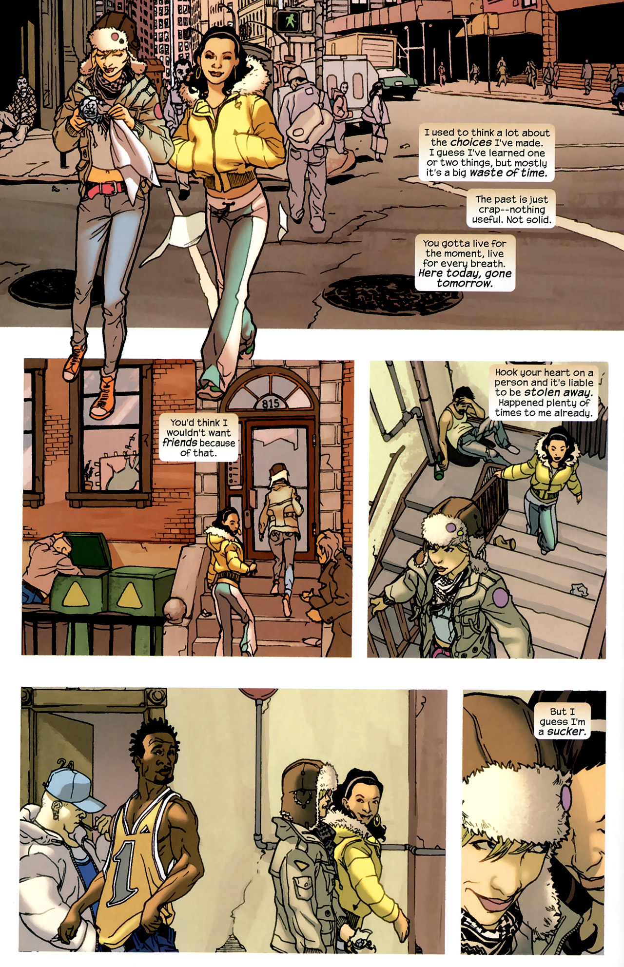 Read online NYX: No Way Home comic -  Issue #1 - 8