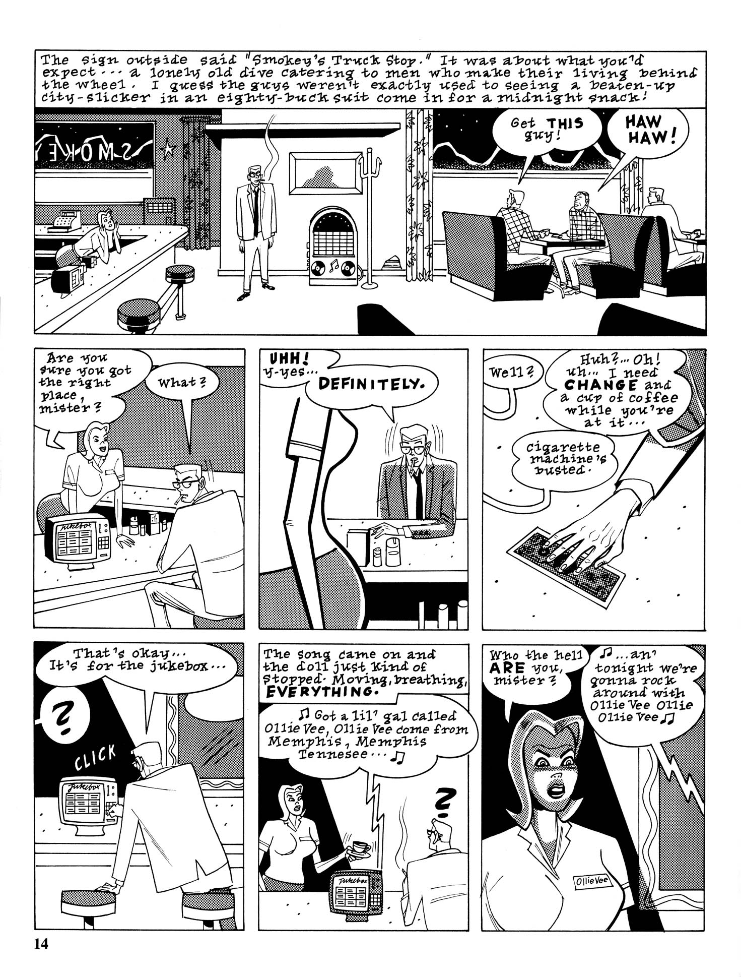 Read online Lloyd Llewellyn comic -  Issue #1 - 16