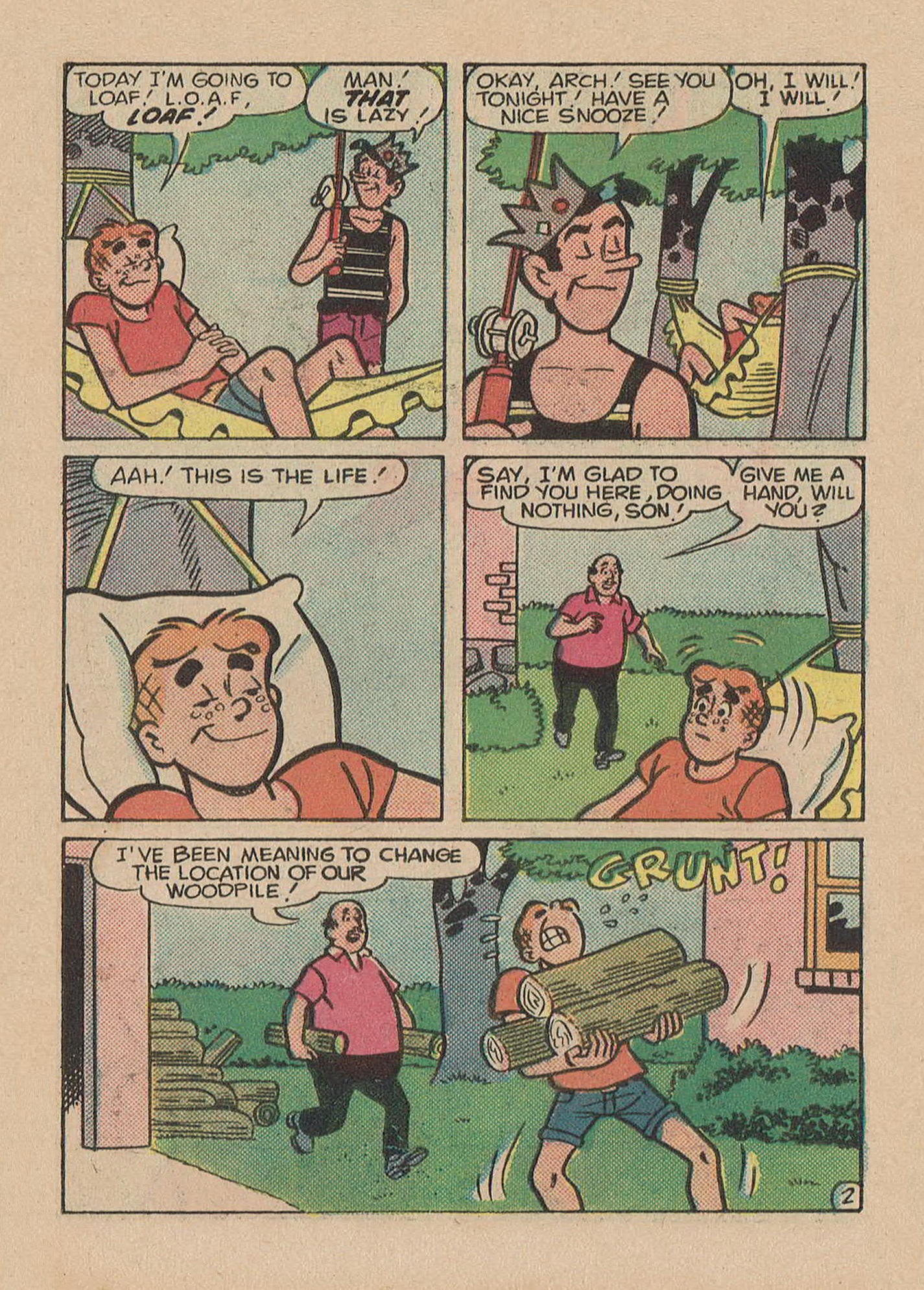 Read online Archie Digest Magazine comic -  Issue #74 - 70