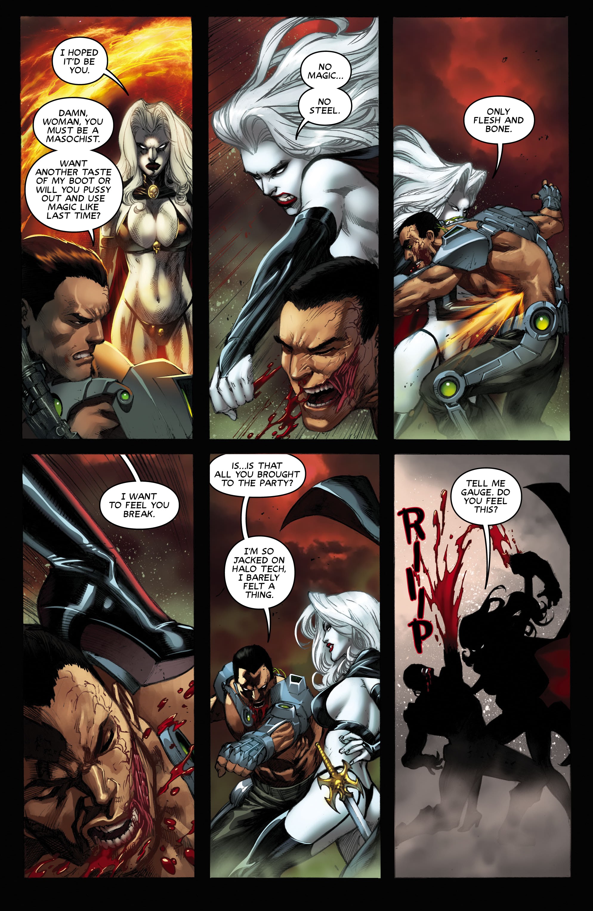 Read online Lady Death: Blasphemy Anthem comic -  Issue # Full - 48
