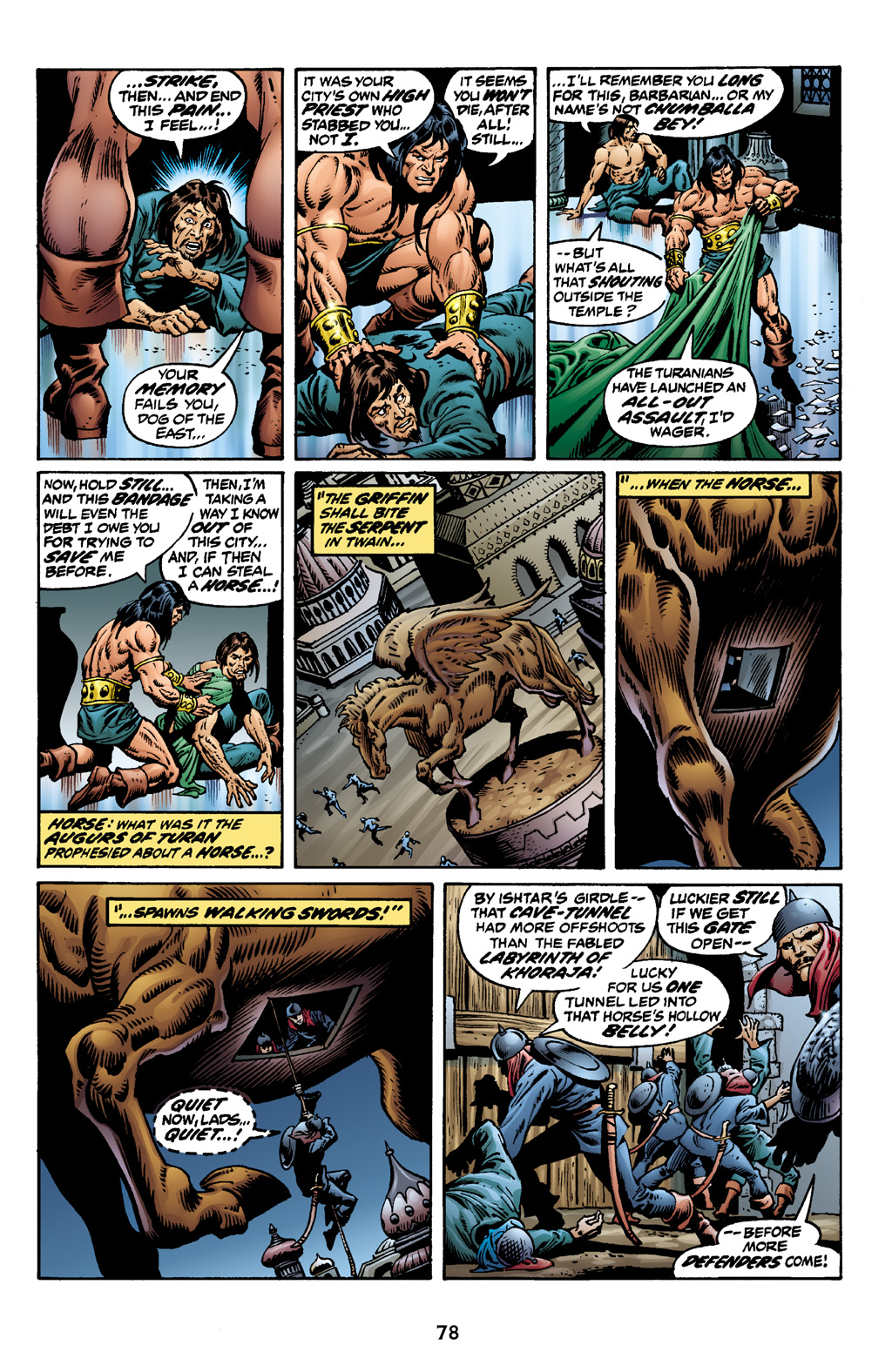 Read online The Chronicles of Conan comic -  Issue # TPB 4 (Part 1) - 79