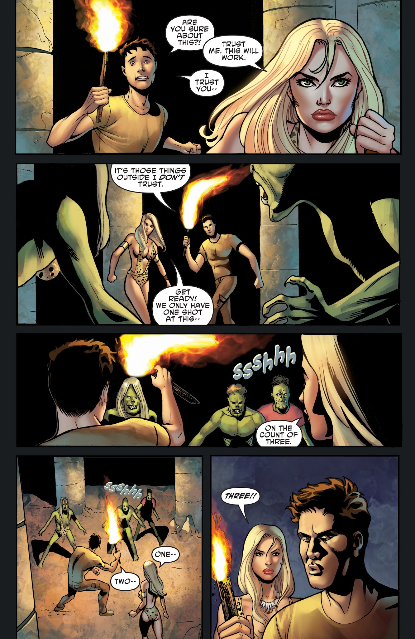 Read online Sheena: Queen Of The Jungle (2017) comic -  Issue # _TPB 1 - 99