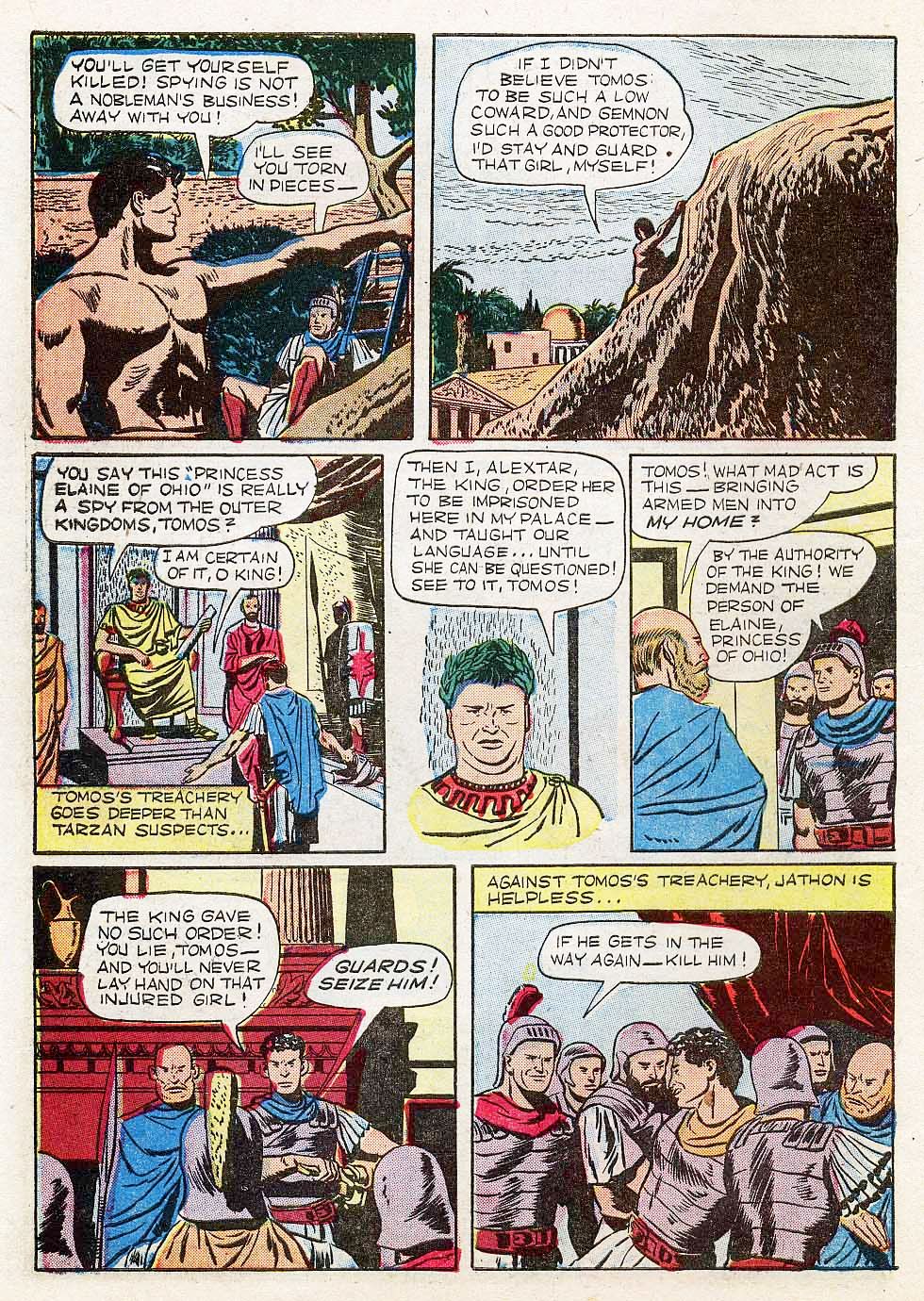 Read online Tarzan (1948) comic -  Issue #21 - 12