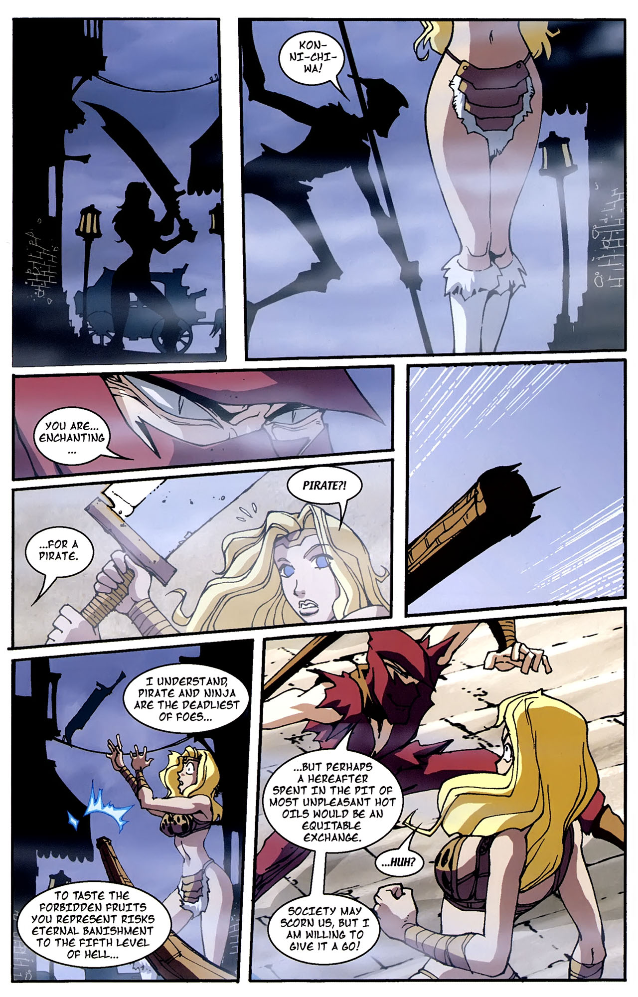 Read online Pirates vs. Ninjas II comic -  Issue #4 - 22