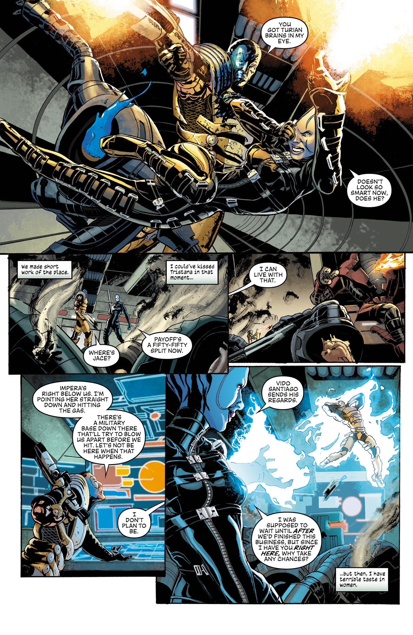 Read online Mass Effect: Foundation comic -  Issue #11 - 18
