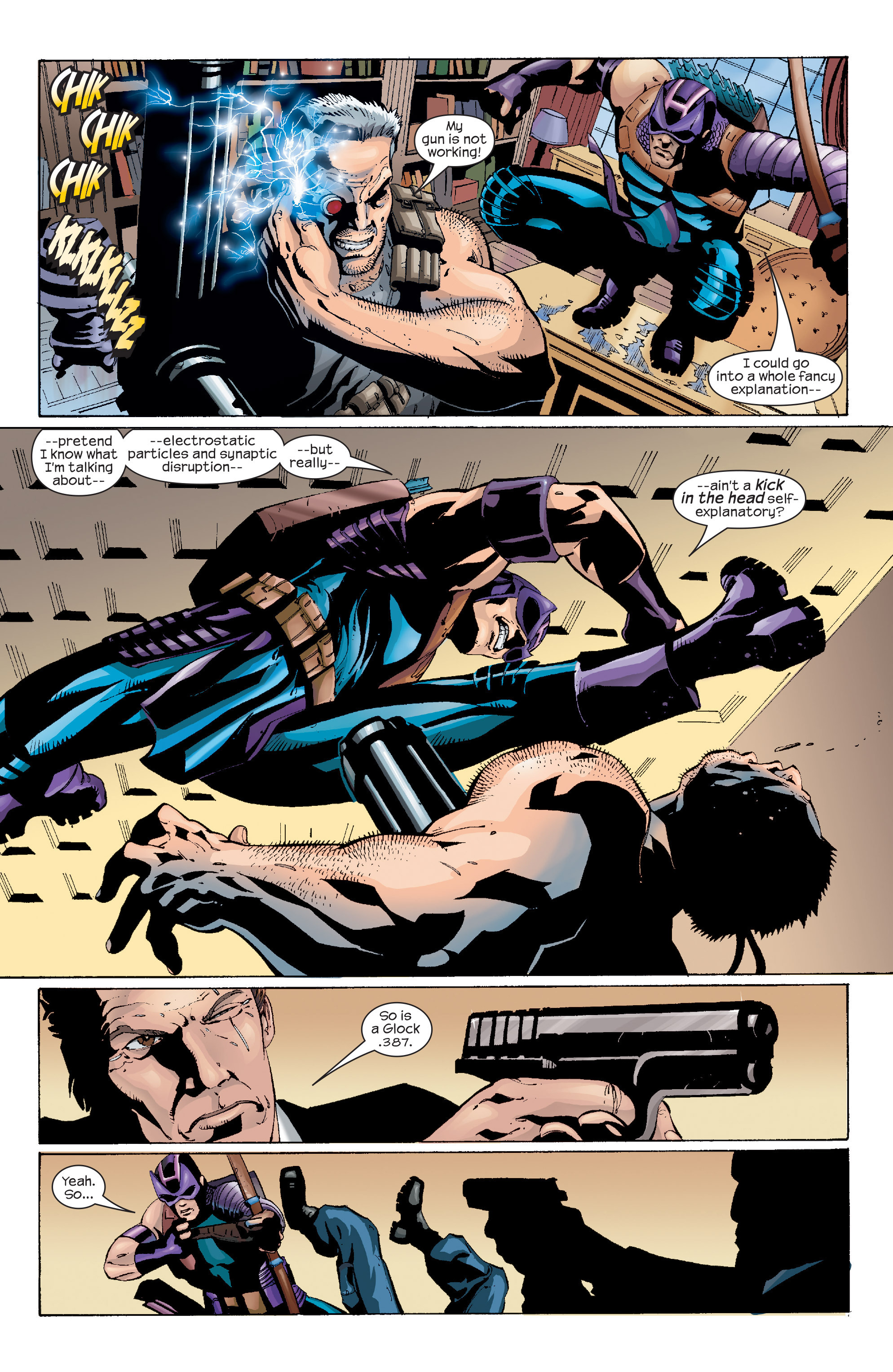 Read online Hawkeye (2003) comic -  Issue #7 - 16