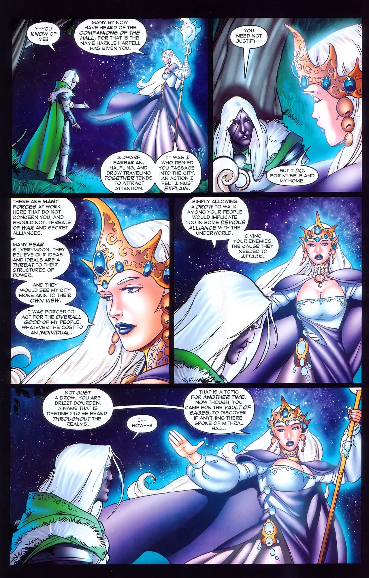 Read online Forgotten Realms: Streams of Silver comic -  Issue #2 - 38