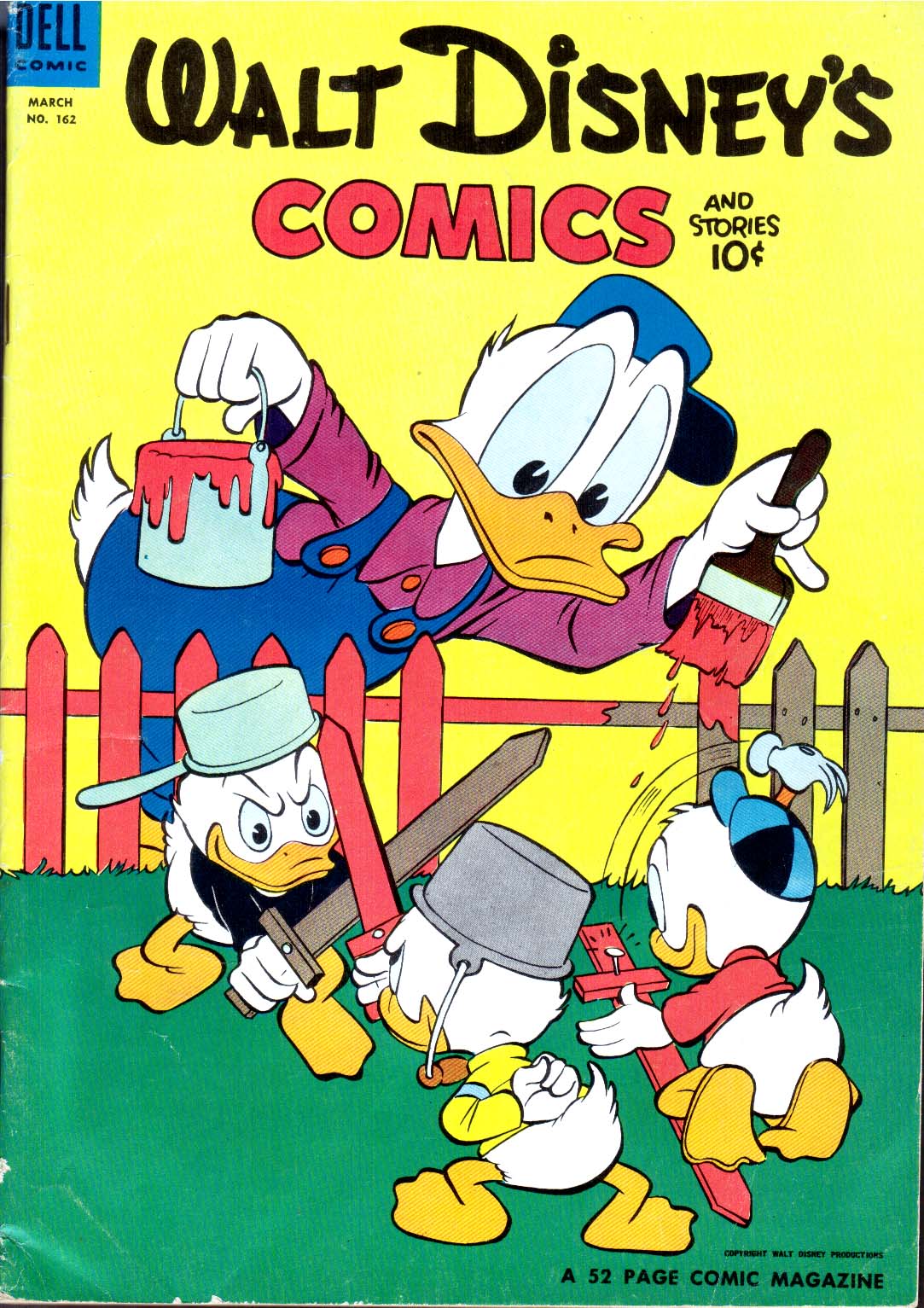 Read online Walt Disney's Comics and Stories comic -  Issue #162 - 1