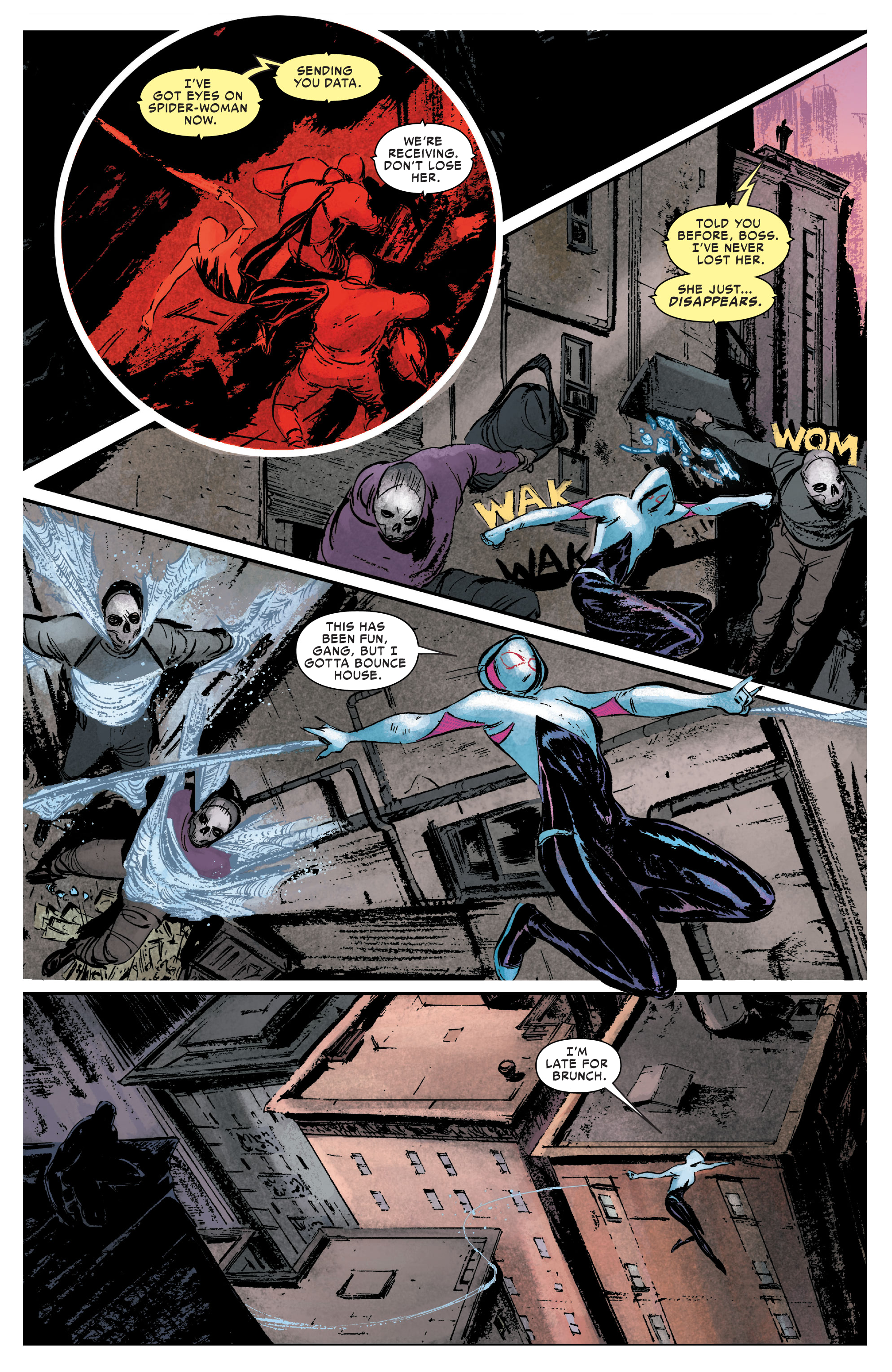 Read online Silk: Out of the Spider-Verse comic -  Issue # TPB 2 (Part 2) - 28