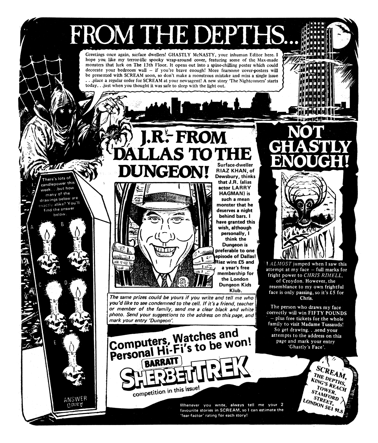 Read online Scream! (1984) comic -  Issue #7 - 3