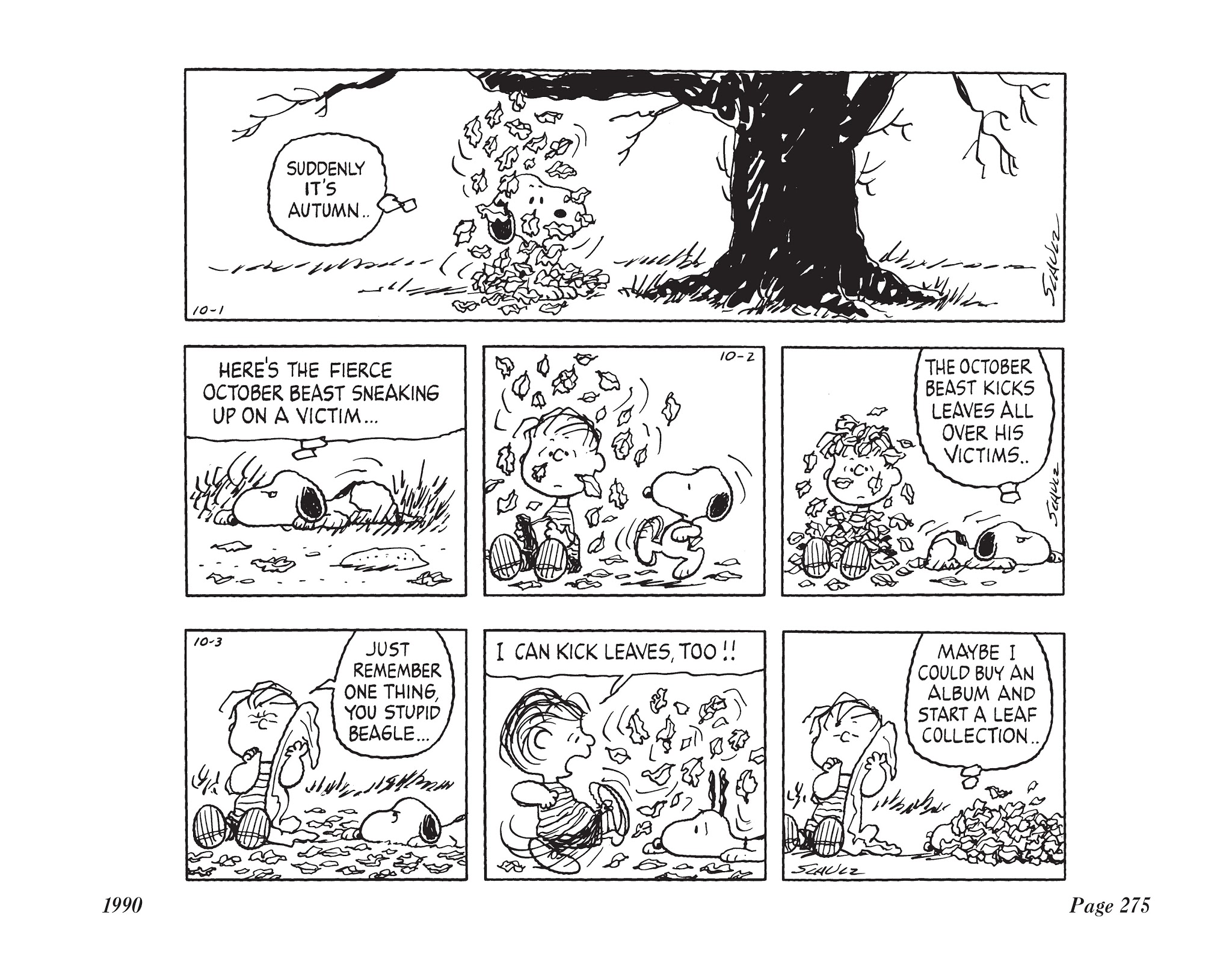 Read online The Complete Peanuts comic -  Issue # TPB 20 - 290