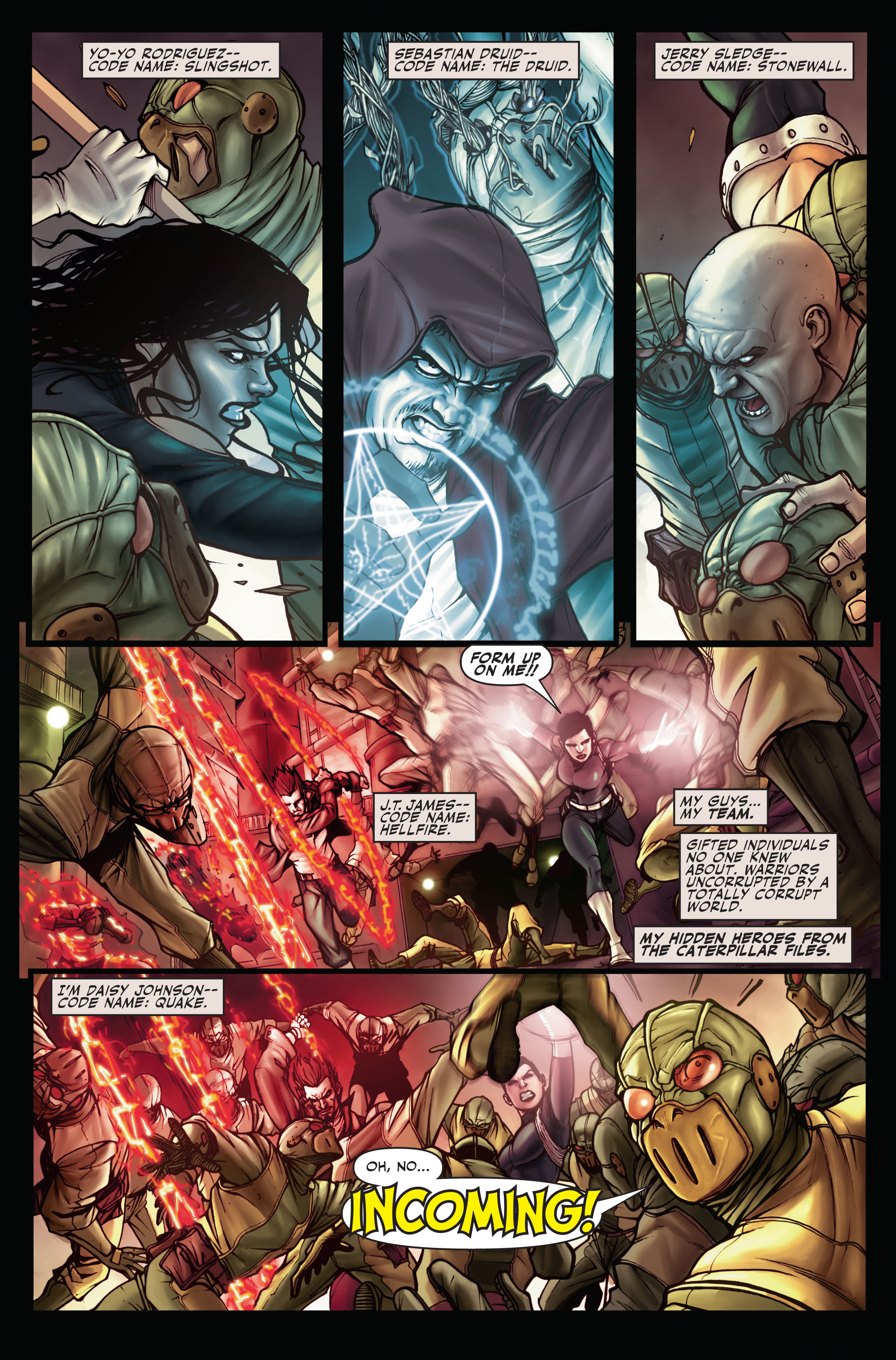 Read online Secret Warriors comic -  Issue #1 - 7